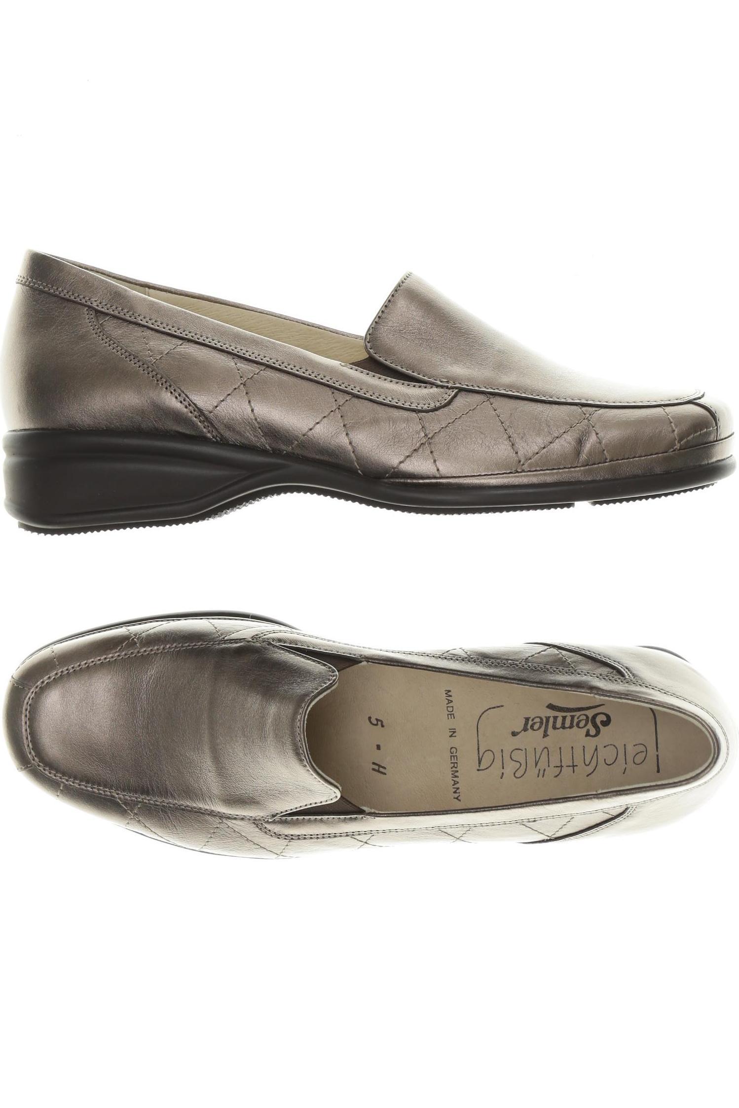 

Semler Damen Halbschuh, beige, Gr. 5