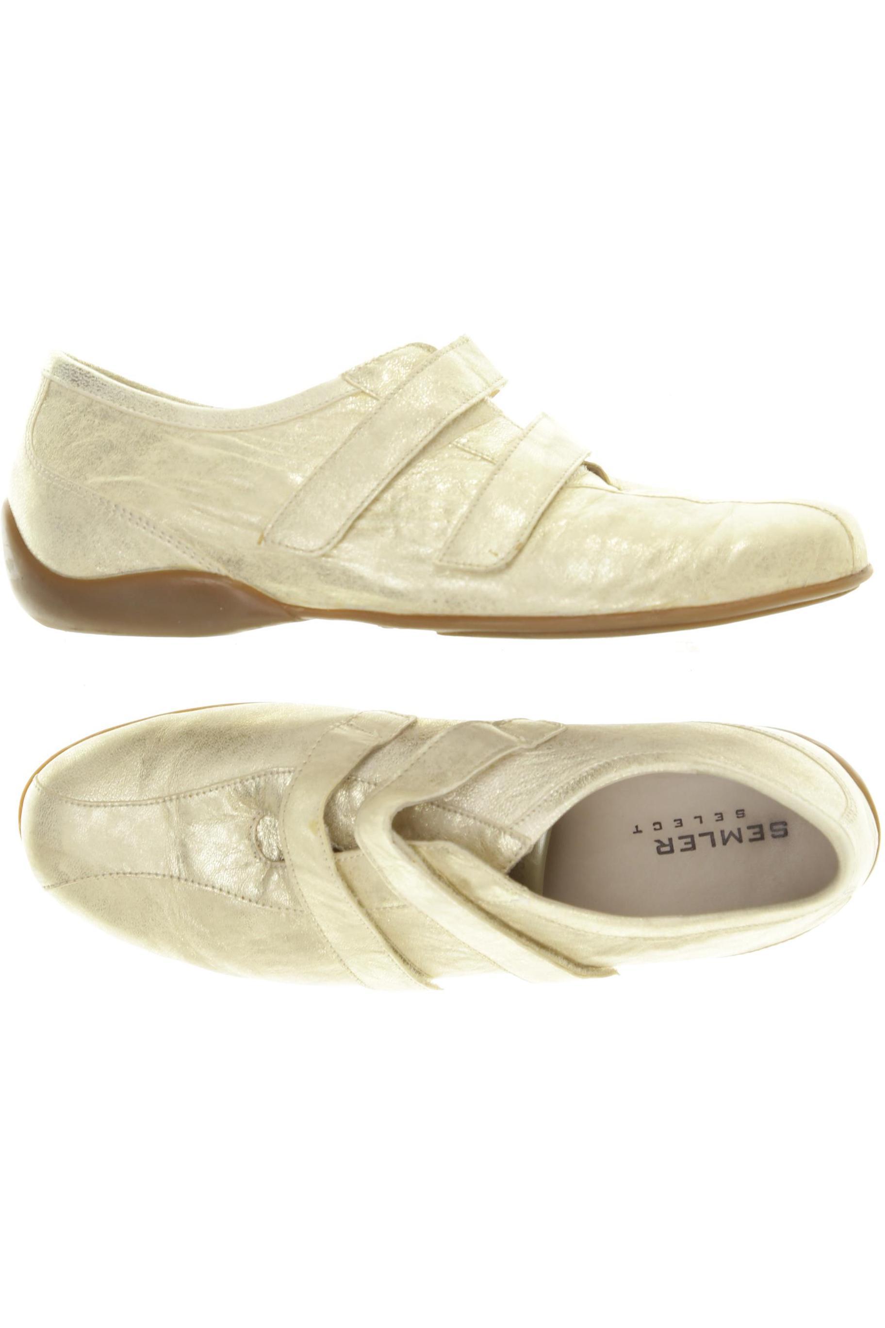 

Semler Damen Halbschuh, gelb, Gr. 5.5