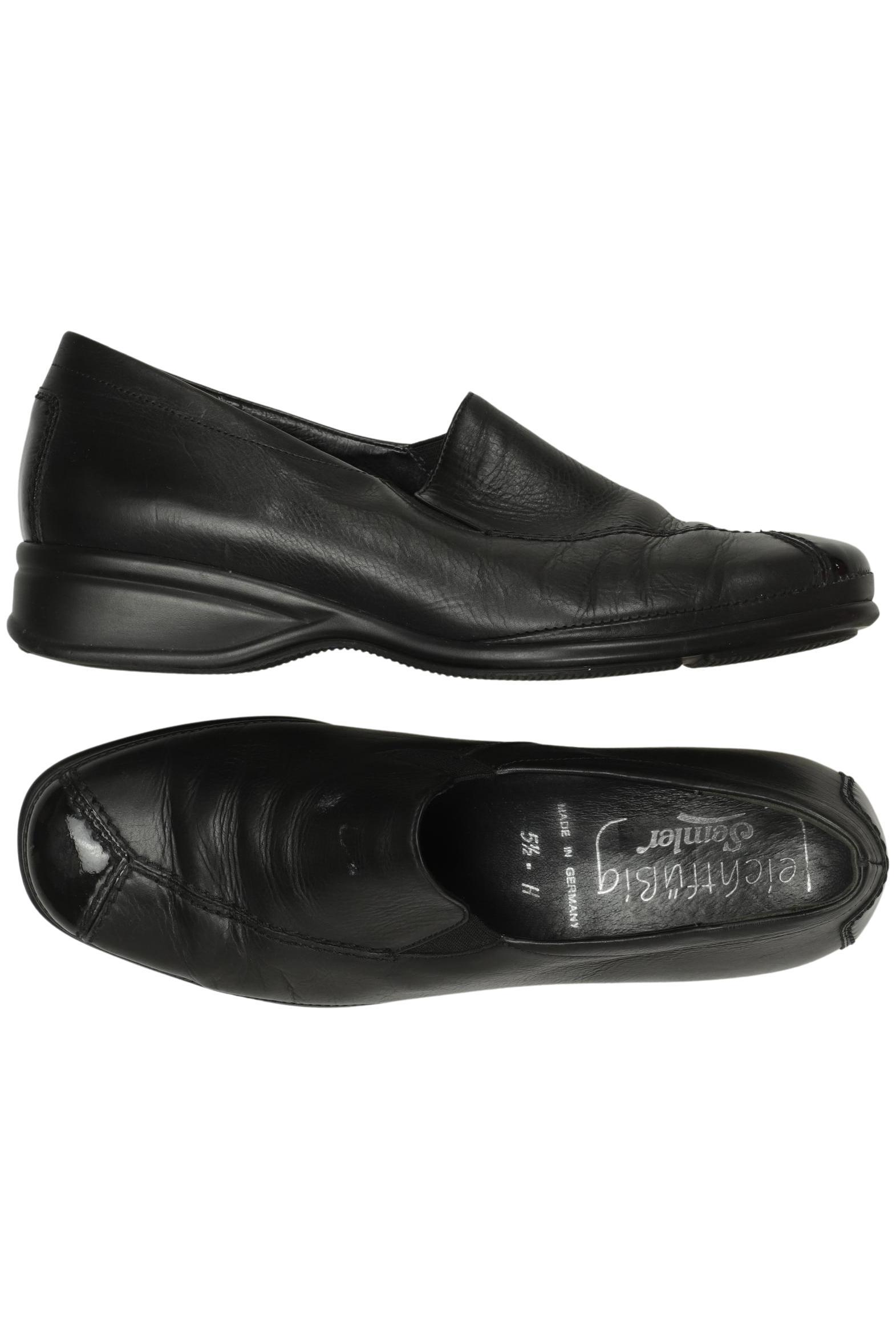 

Semler Damen Halbschuh, schwarz, Gr. 5.5