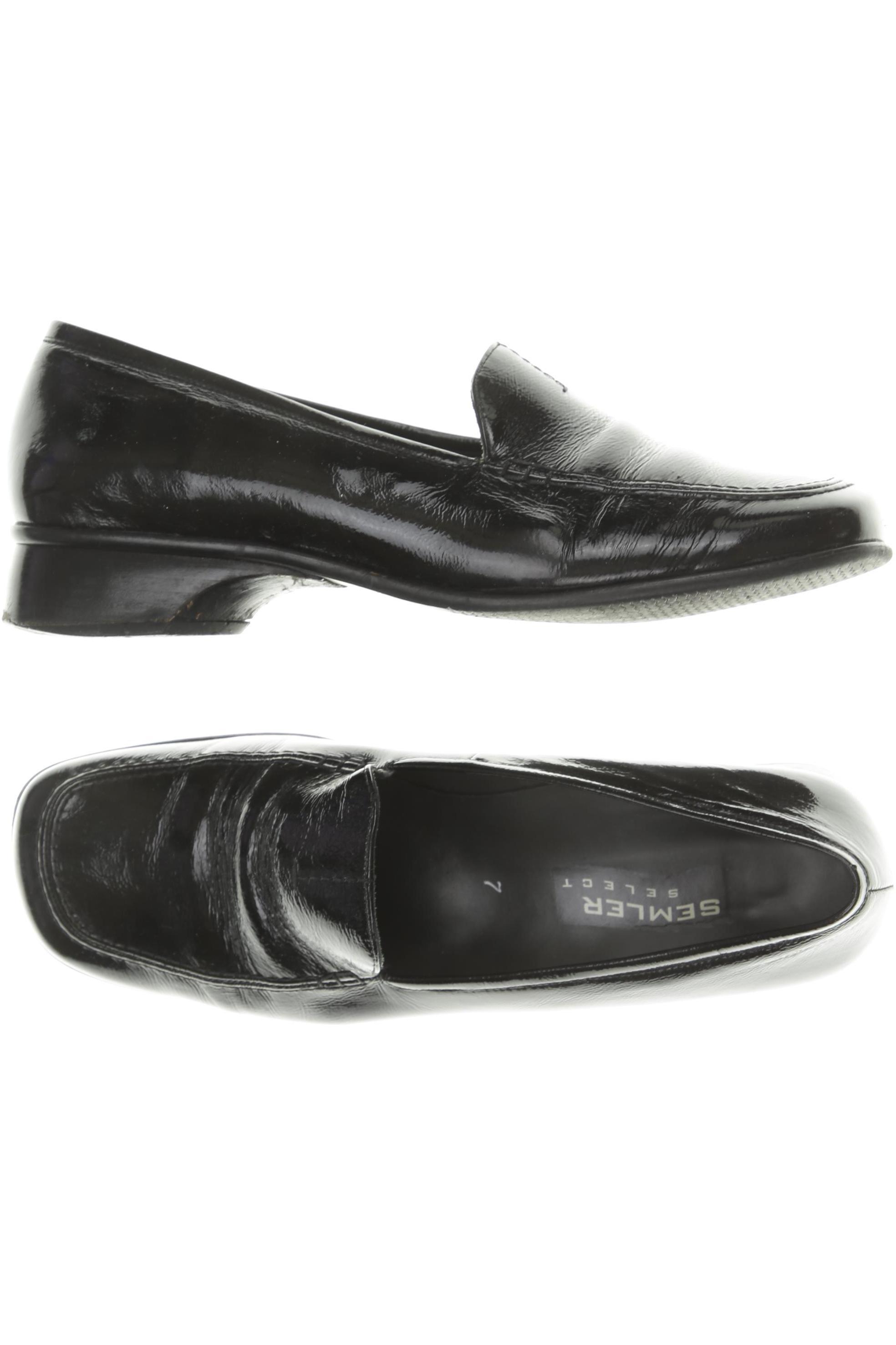 

Semler Damen Halbschuh, schwarz, Gr. 7