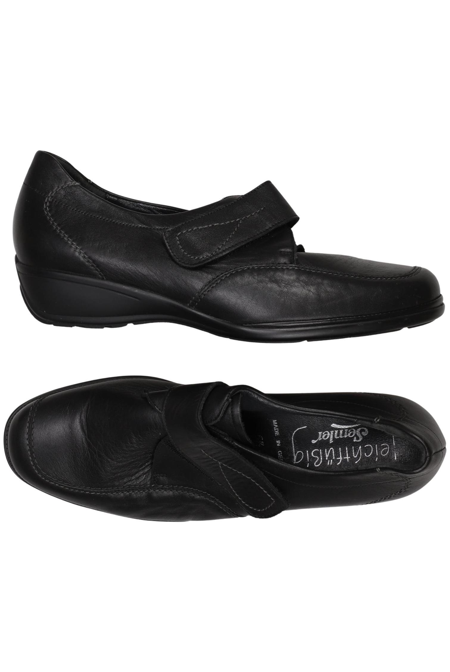 

Semler Damen Halbschuh, schwarz, Gr. 6.5