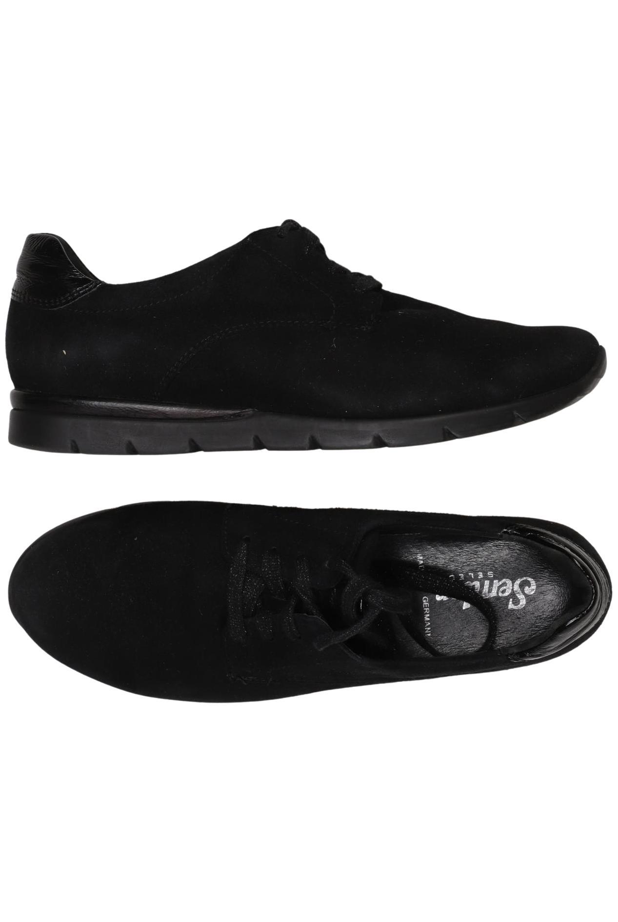 

Semler Damen Halbschuh, schwarz, Gr. 6.5