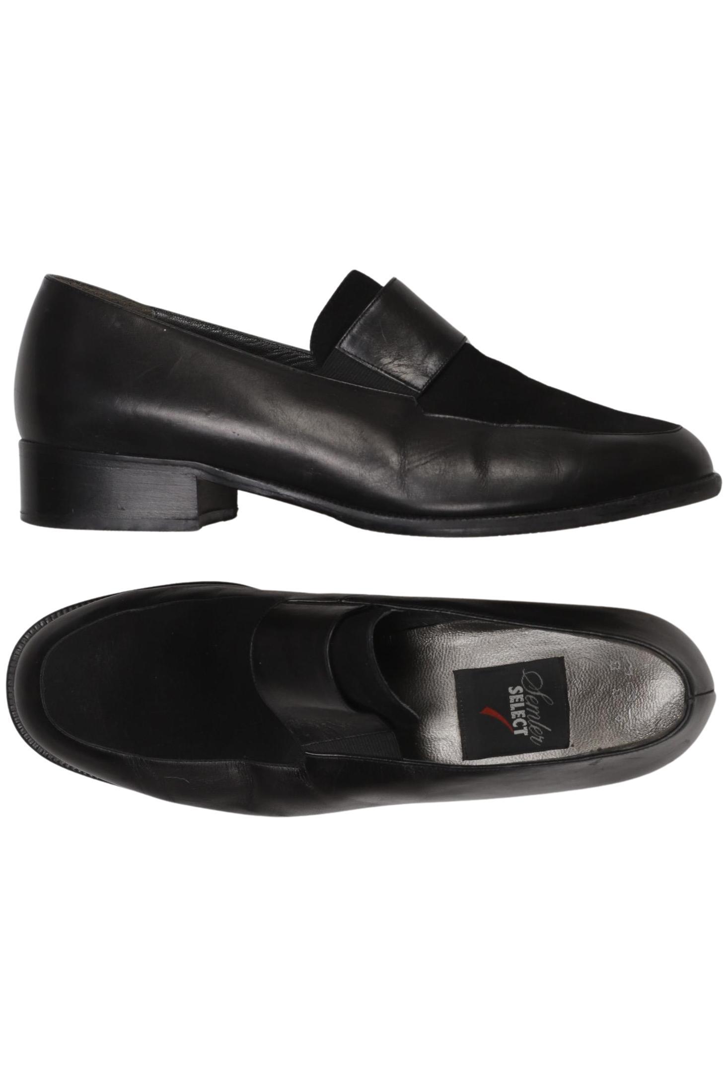 

Semler Damen Halbschuh, schwarz, Gr. 5.5