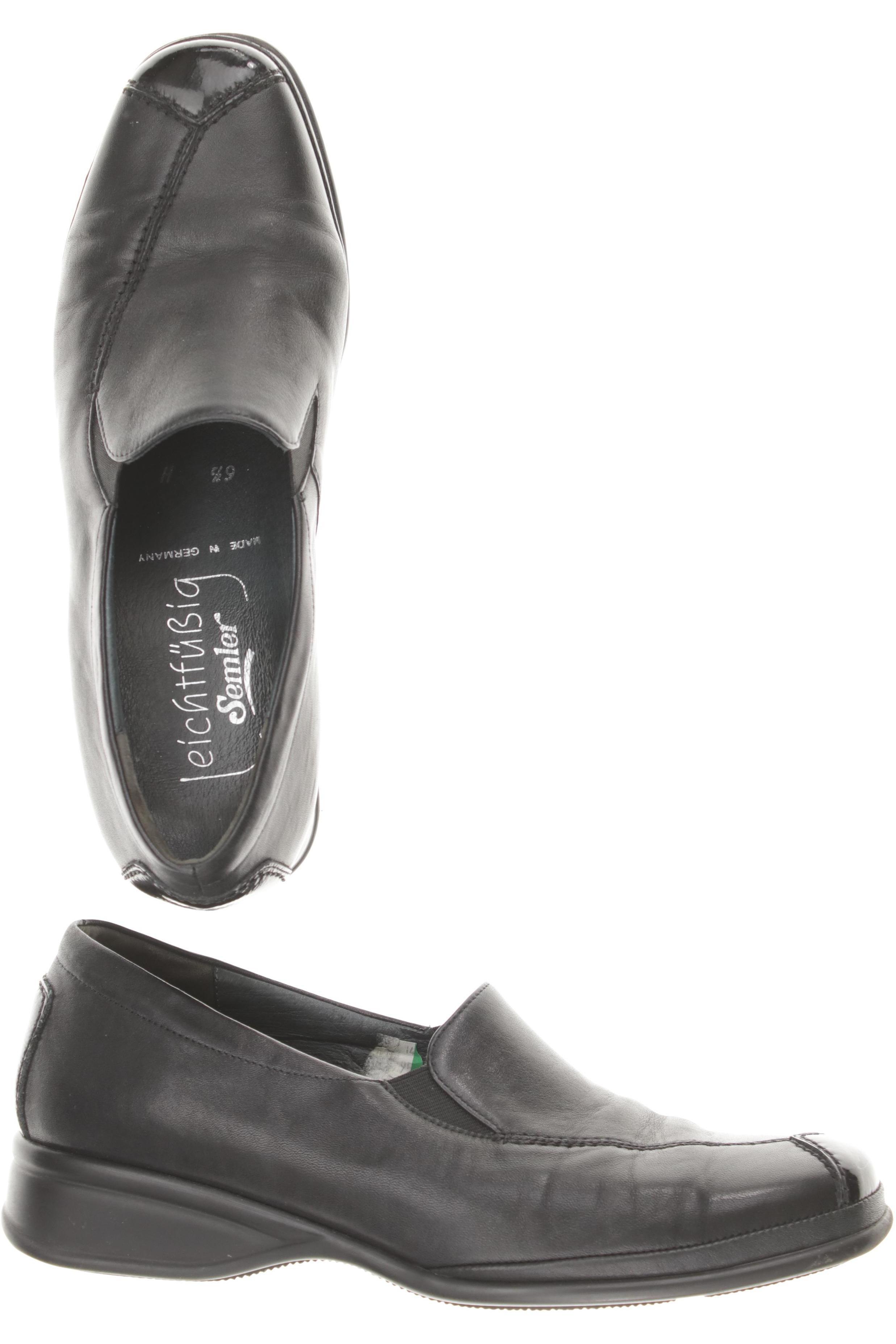 

Semler Damen Halbschuh, schwarz, Gr. 6.5