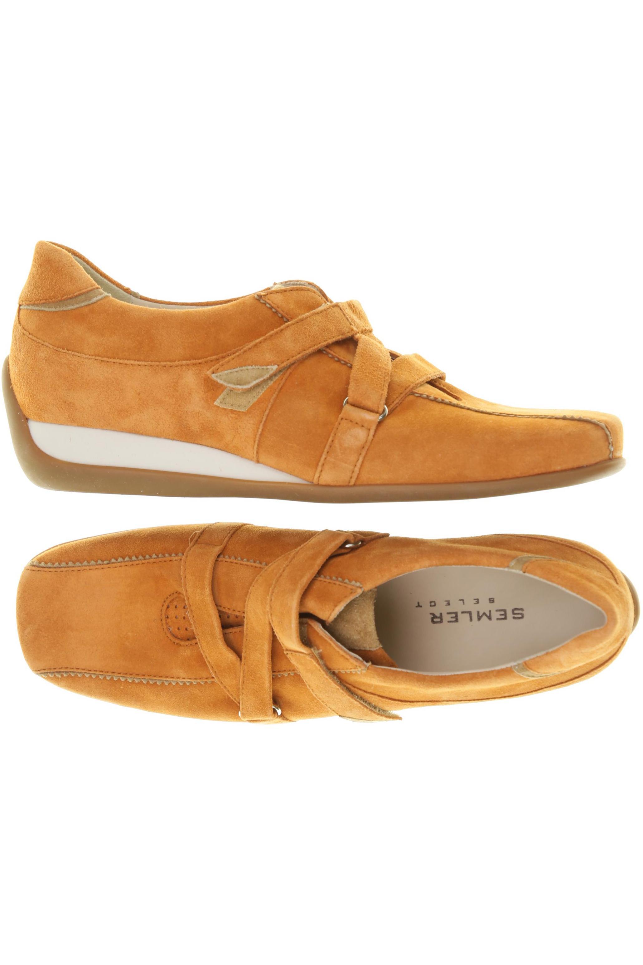 

Semler Damen Halbschuh, orange, Gr. 6