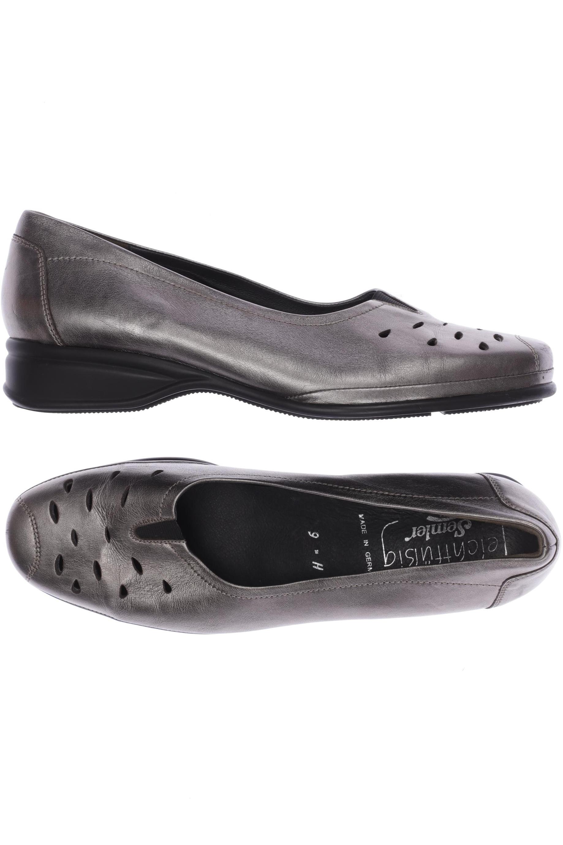 

Semler Damen Halbschuh, grau, Gr. 9