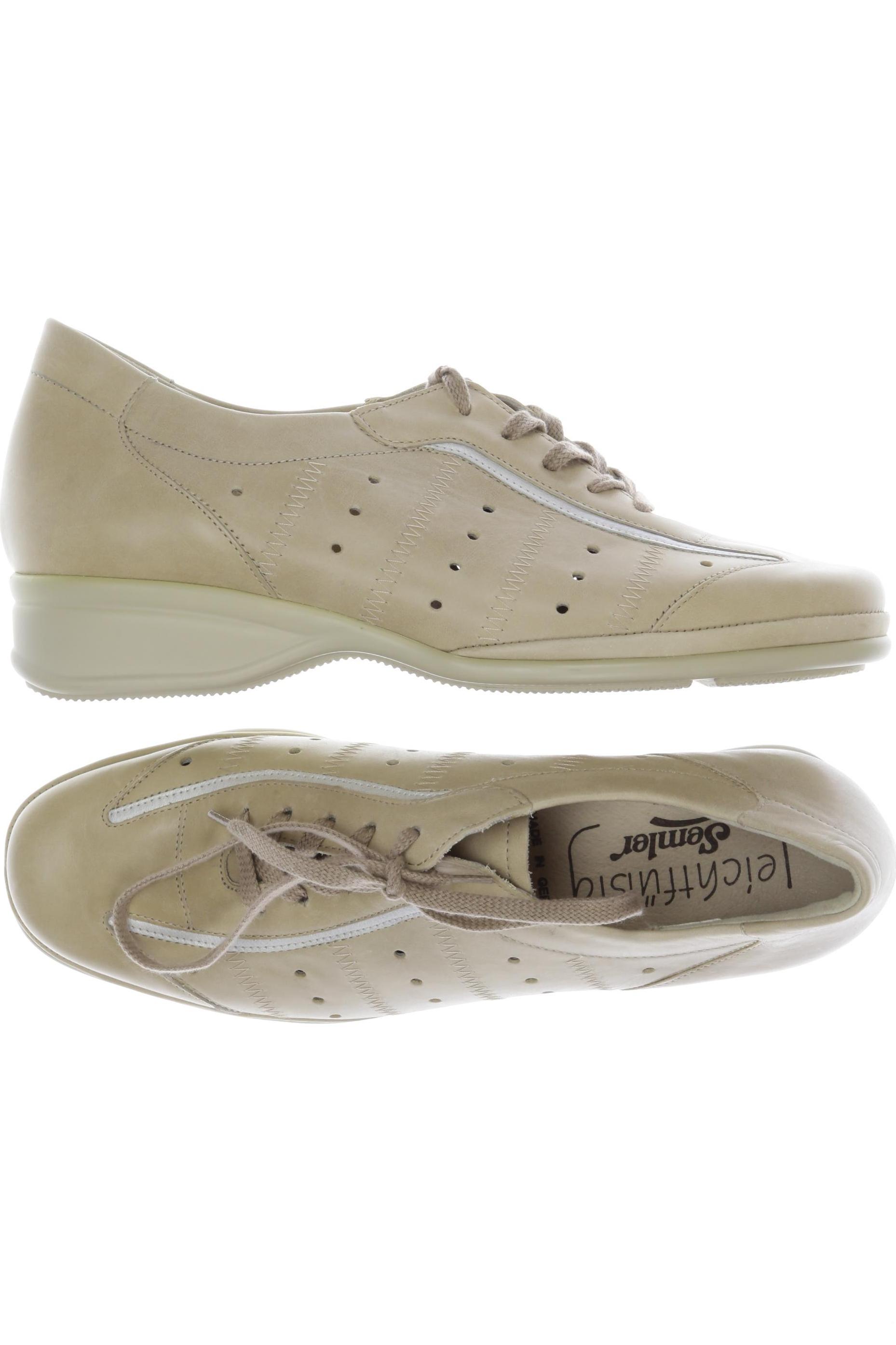 

Semler Damen Halbschuh, beige, Gr. 5