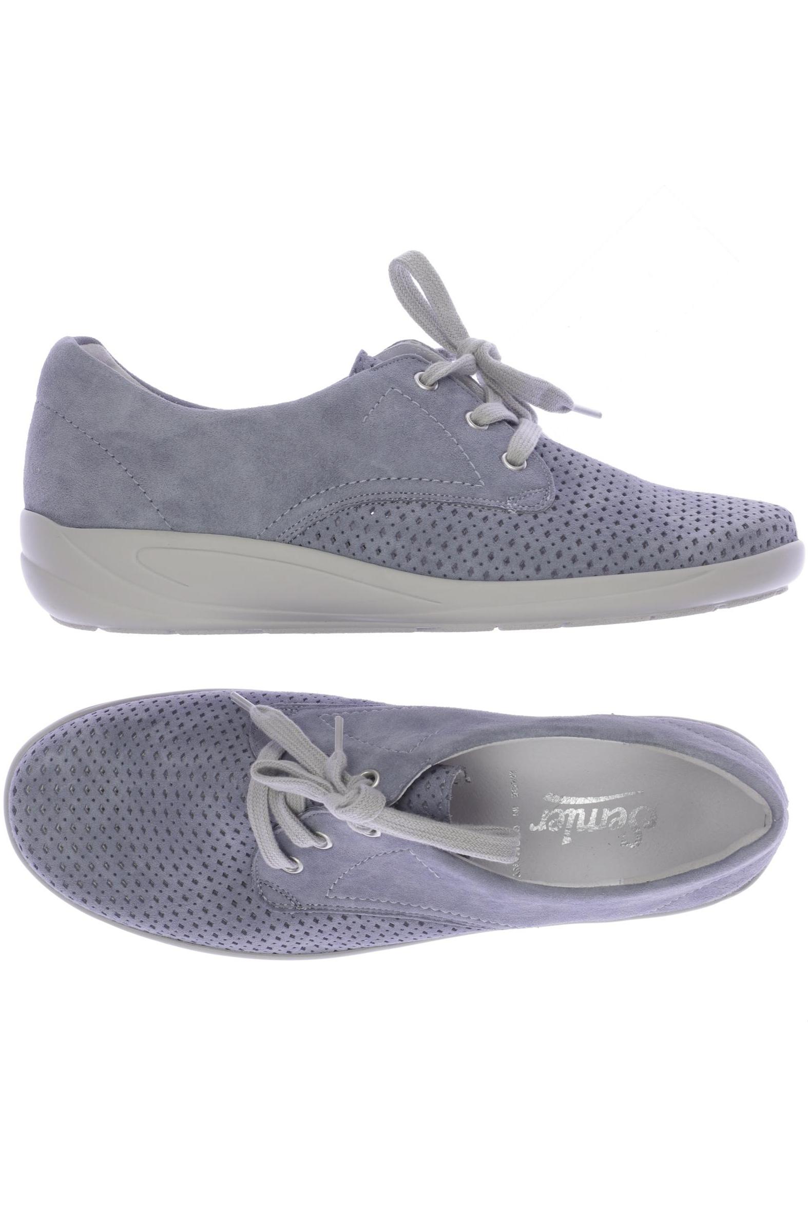 

Semler Damen Halbschuh, hellblau, Gr. 7.5