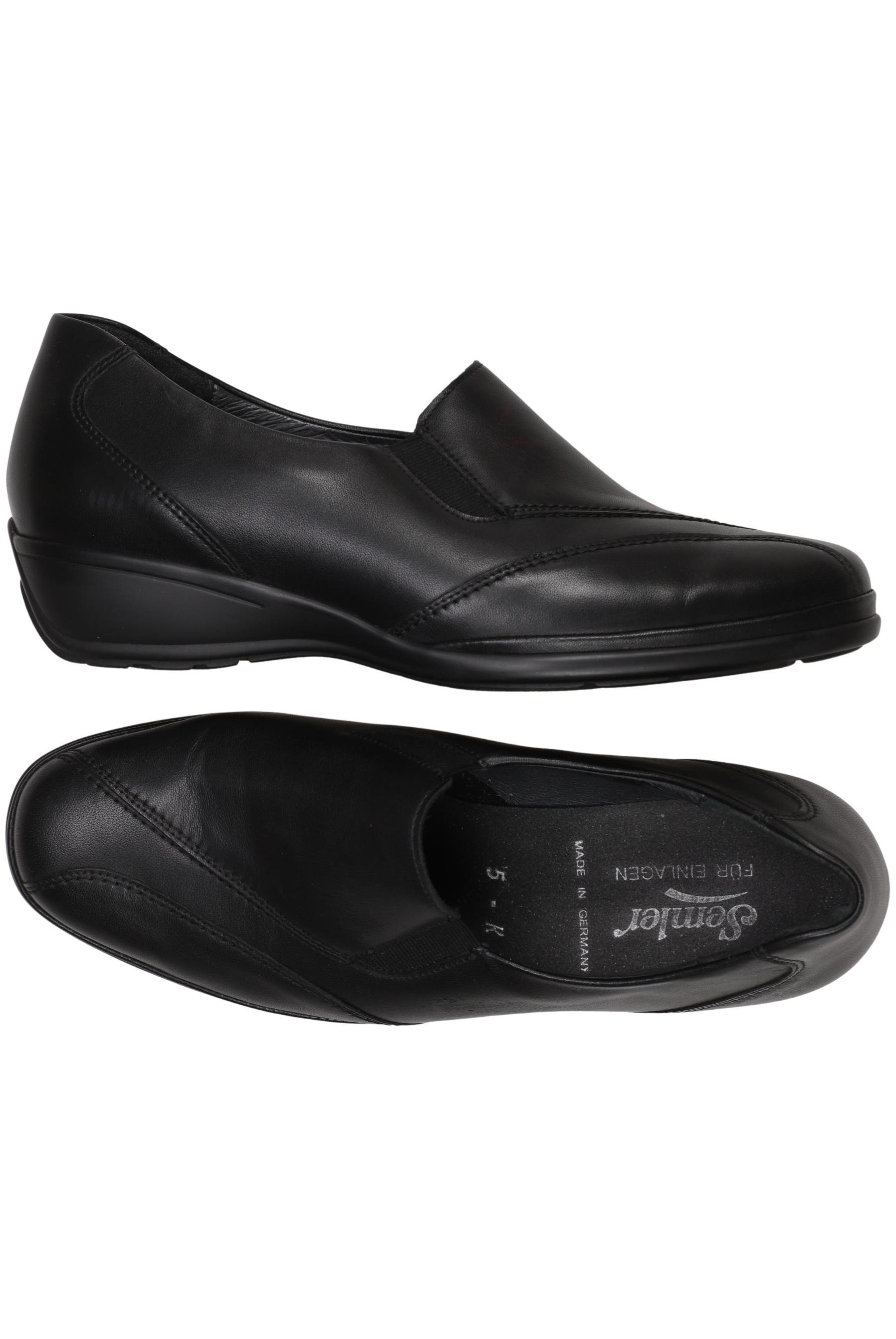 

Semler Damen Halbschuh, schwarz, Gr. 5