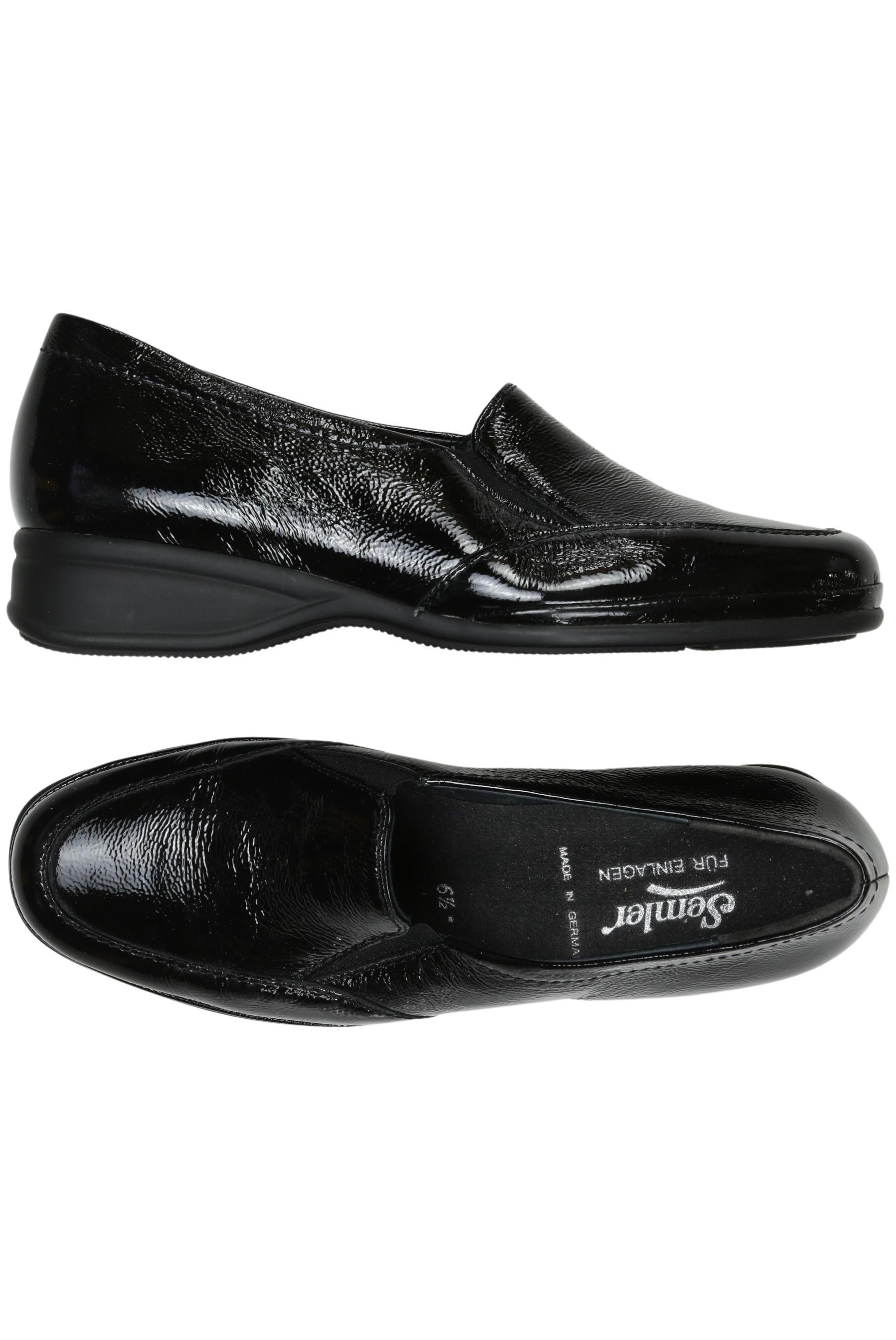 

Semler Damen Halbschuh, schwarz, Gr. 6.5