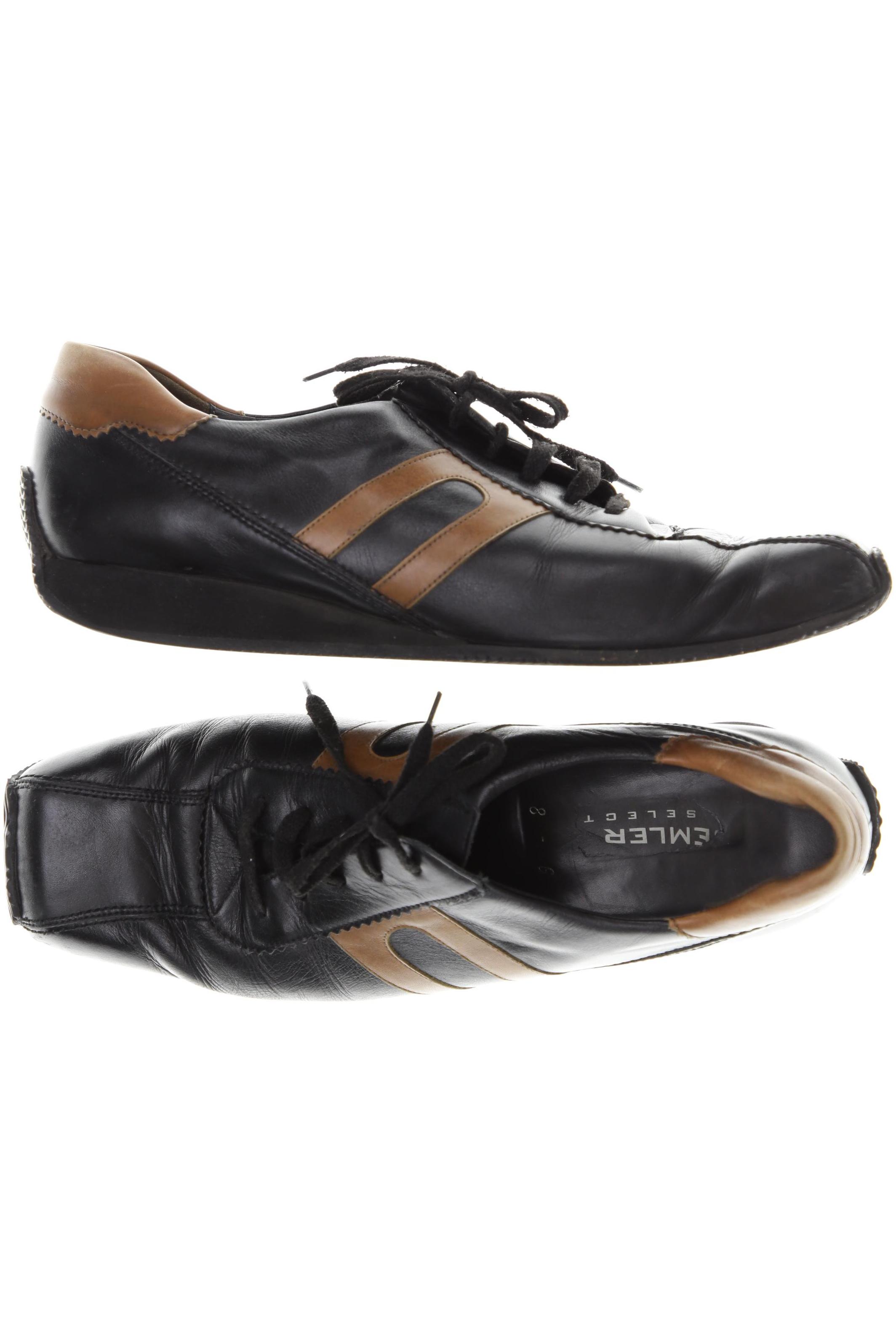 

Semler Damen Halbschuh, schwarz, Gr. 8