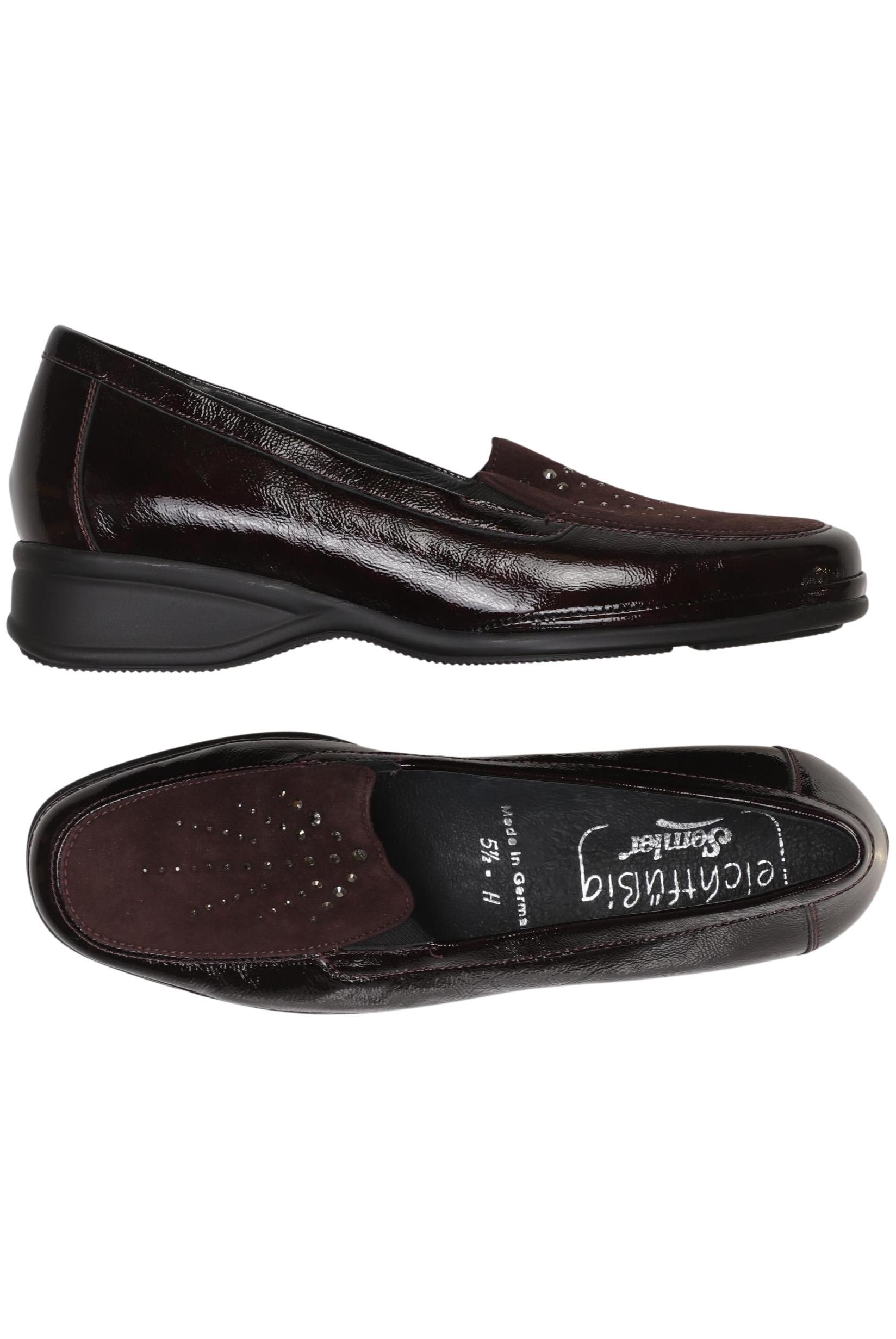

Semler Damen Halbschuh, bordeaux, Gr. 5.5