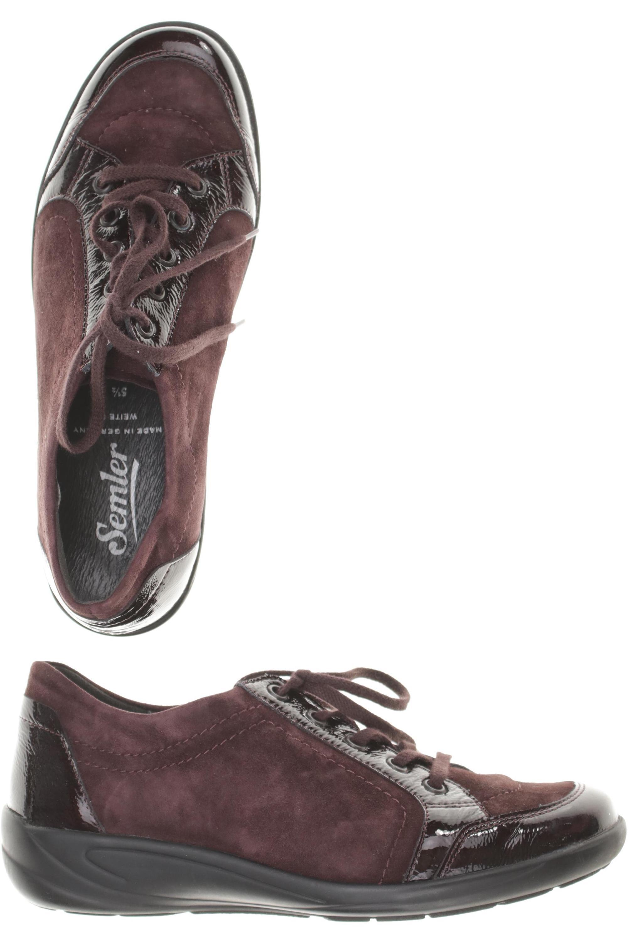 

Semler Damen Halbschuh, rot, Gr. 5.5