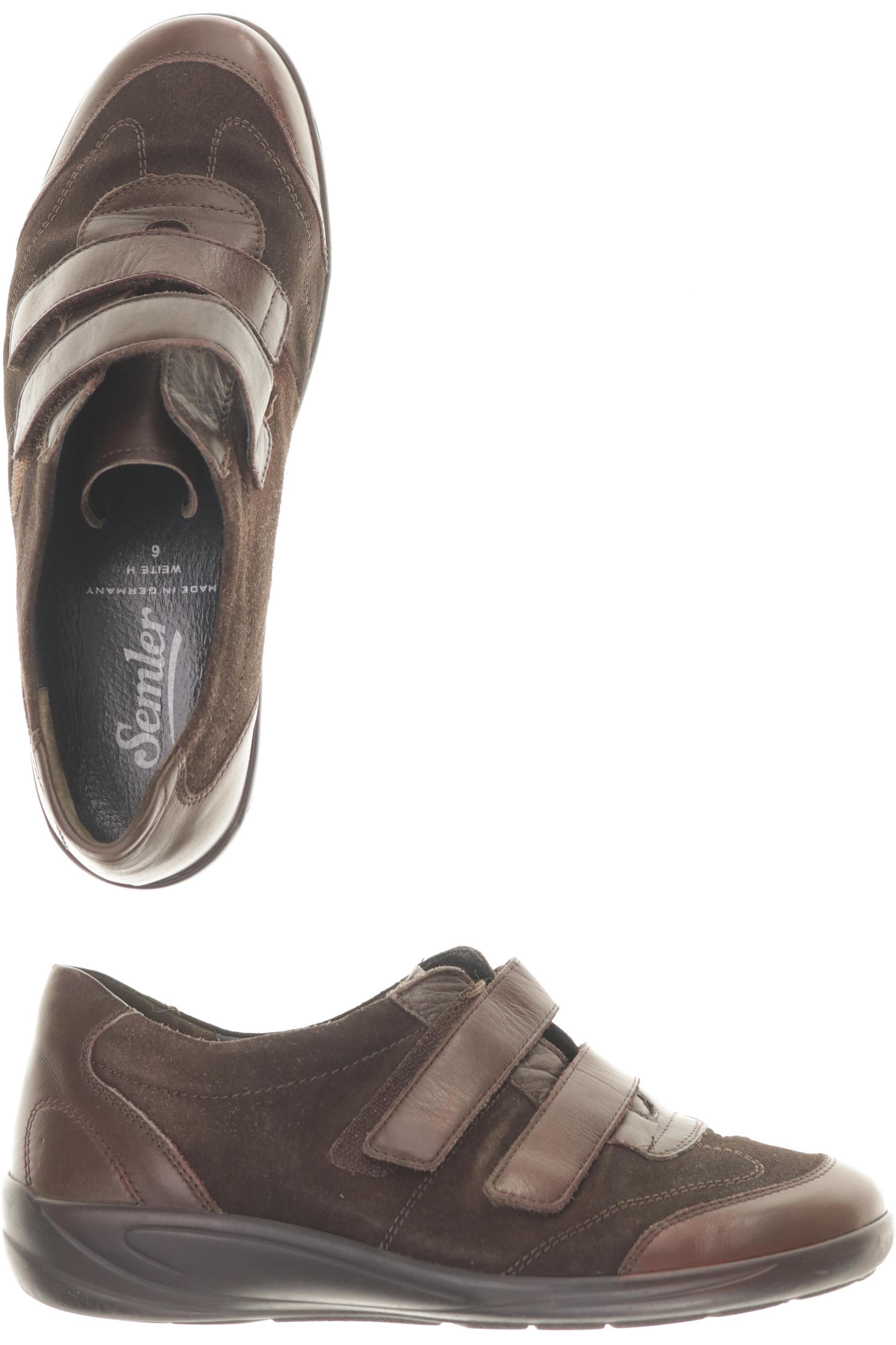 

Semler Damen Halbschuh, braun, Gr. 6