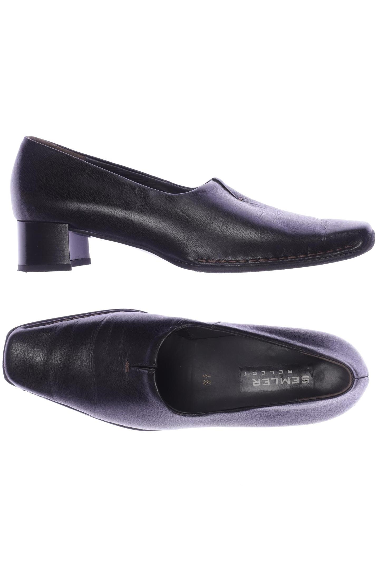 

Semler Damen Halbschuh, schwarz, Gr. 4.5