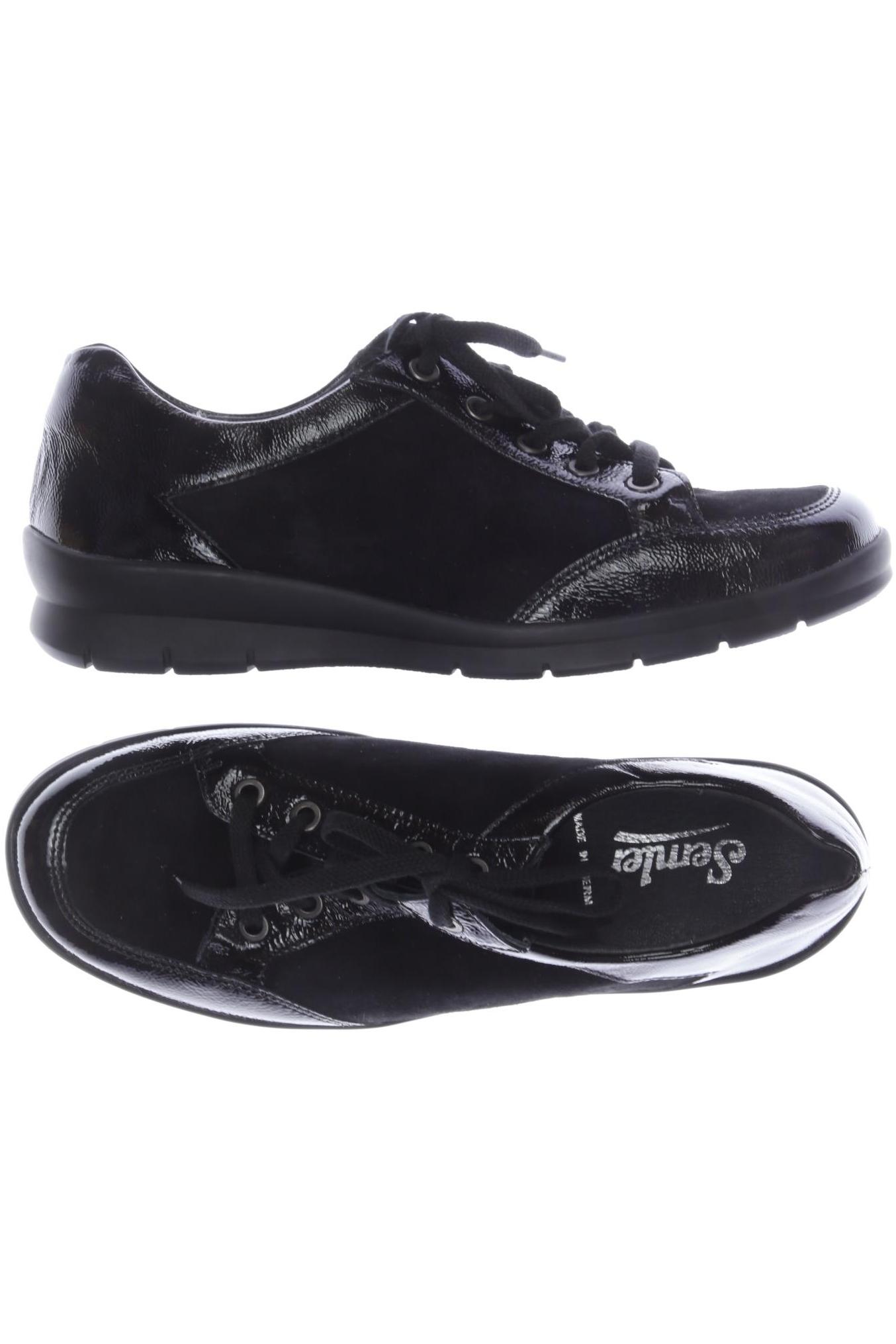

Semler Damen Halbschuh, schwarz, Gr. 6.5