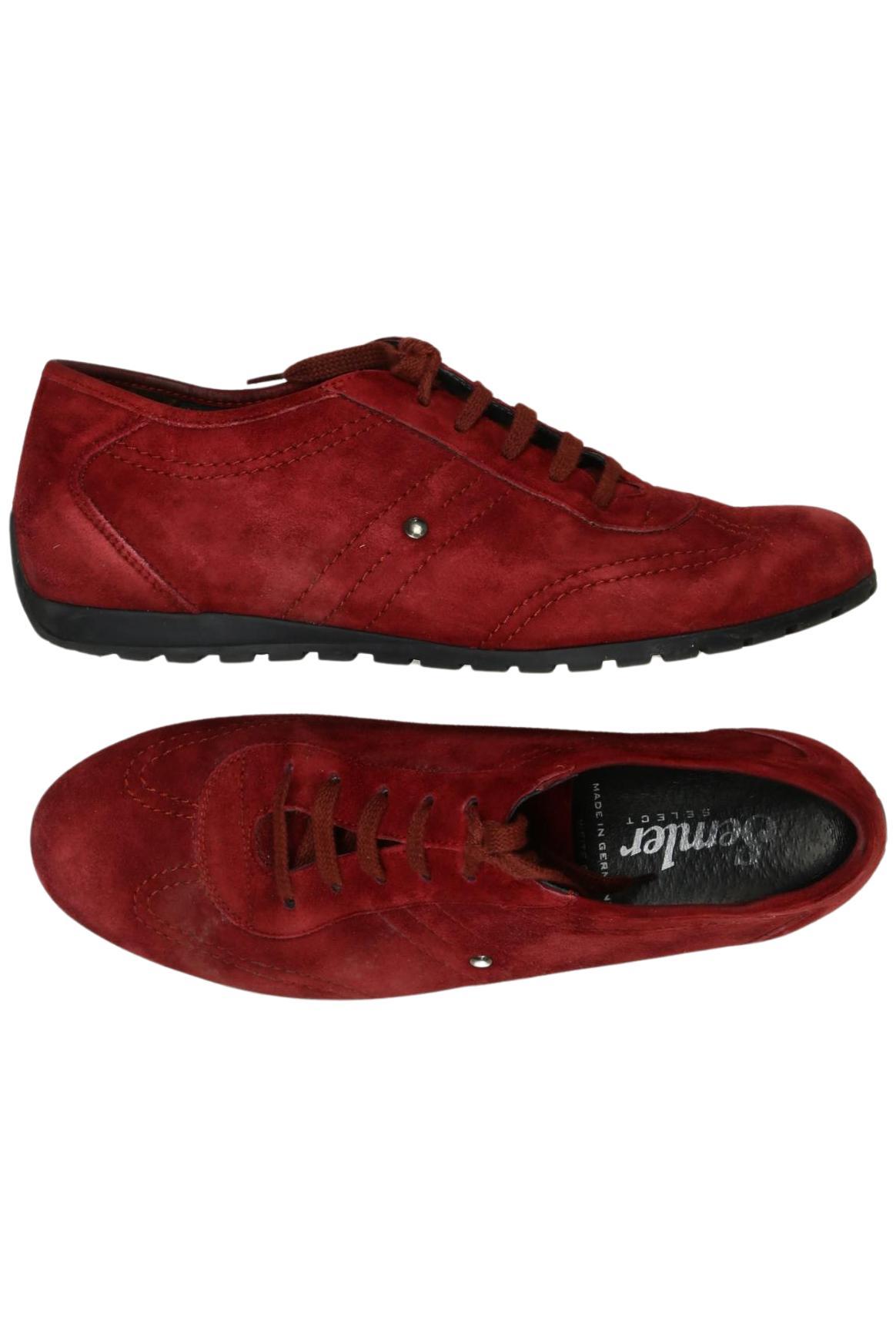 

Semler Damen Halbschuh, rot, Gr. 4