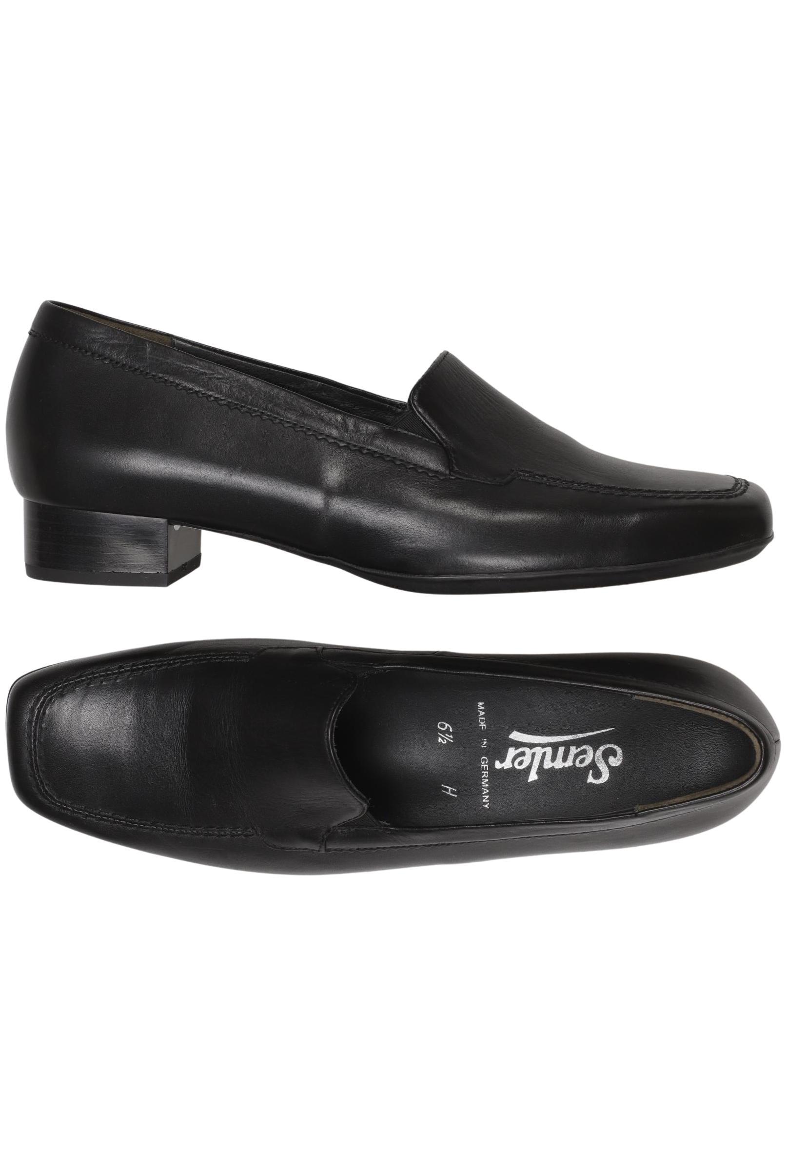 

Semler Damen Halbschuh, schwarz, Gr. 6.5