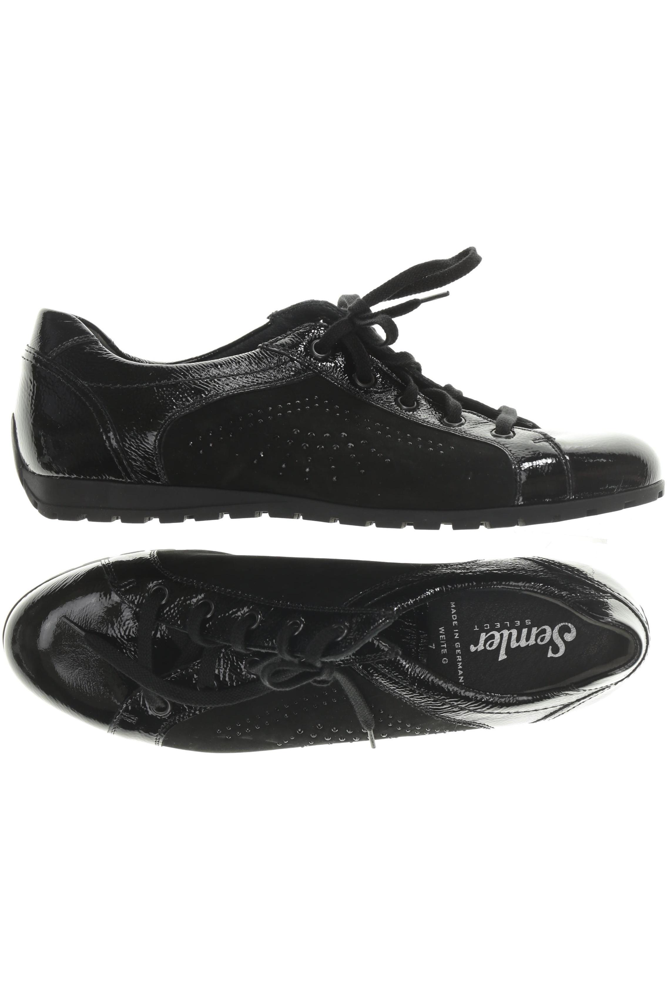 

Semler Damen Halbschuh, schwarz, Gr. 7