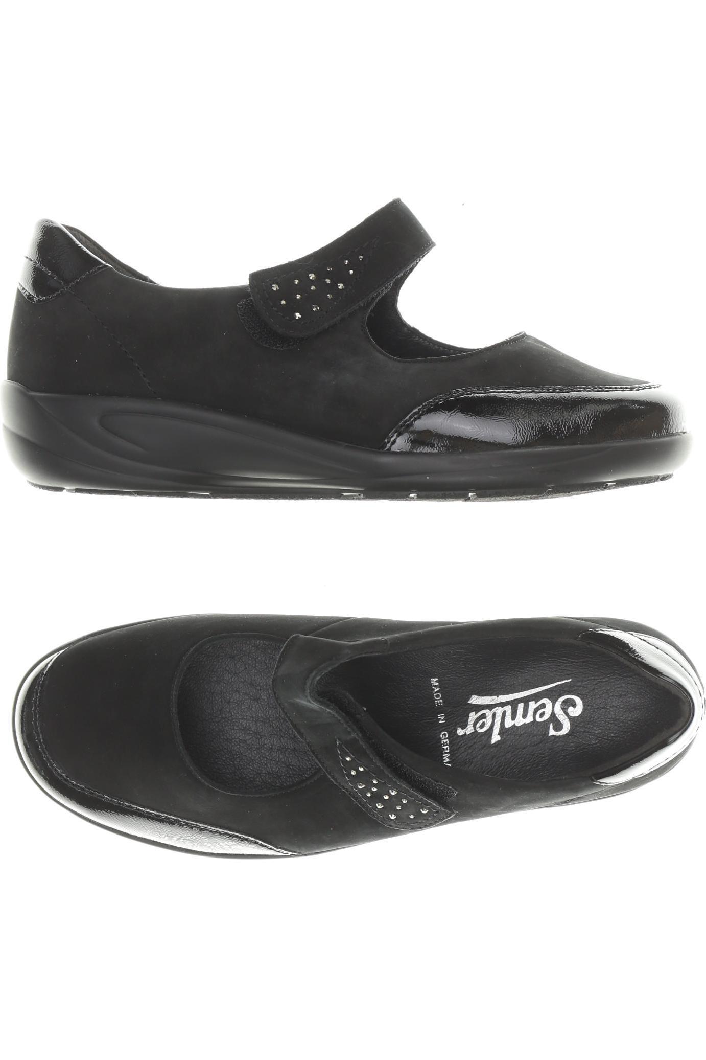 

Semler Damen Halbschuh, schwarz, Gr. 5
