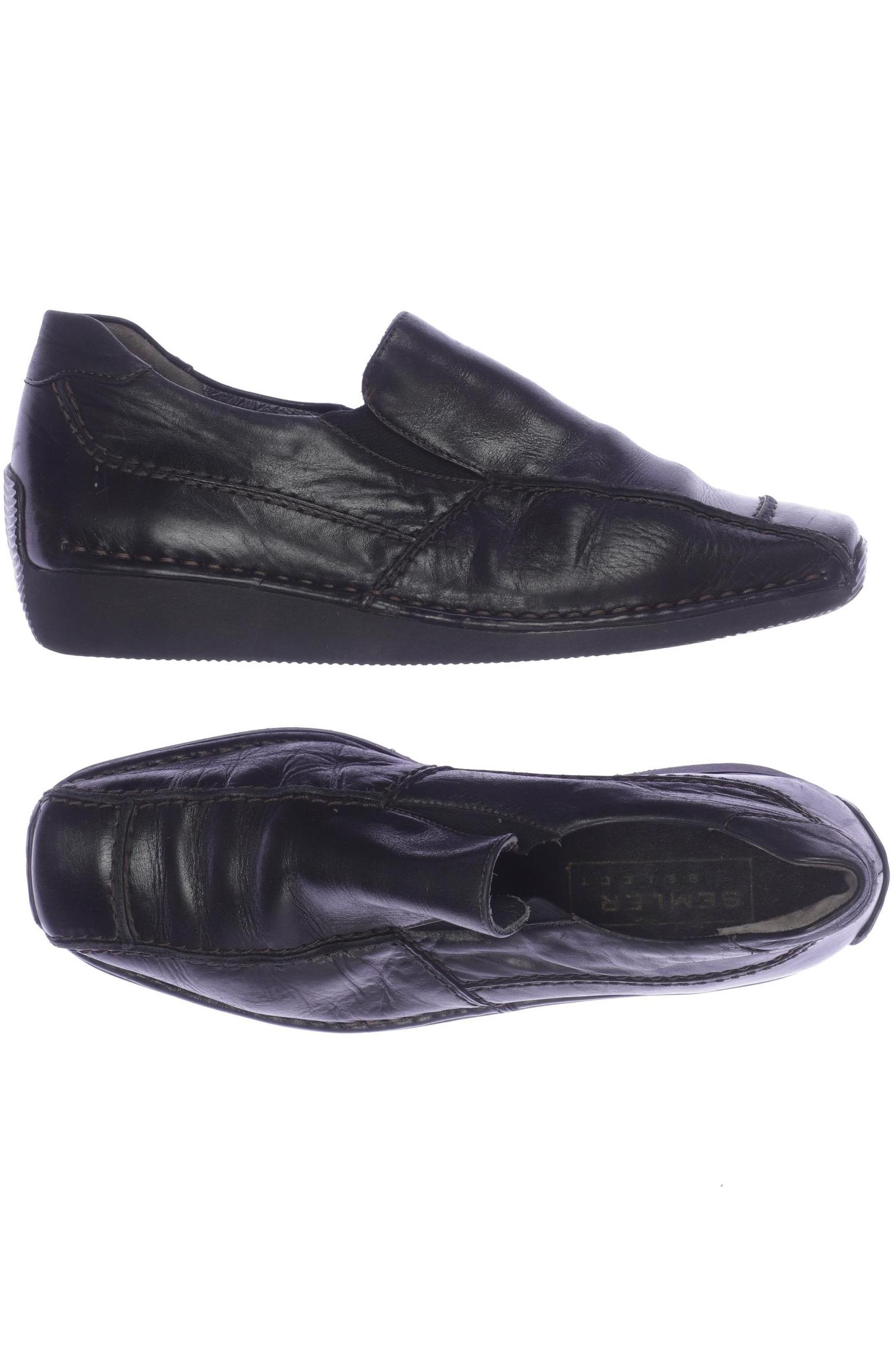 

Semler Damen Halbschuh, schwarz, Gr. 3