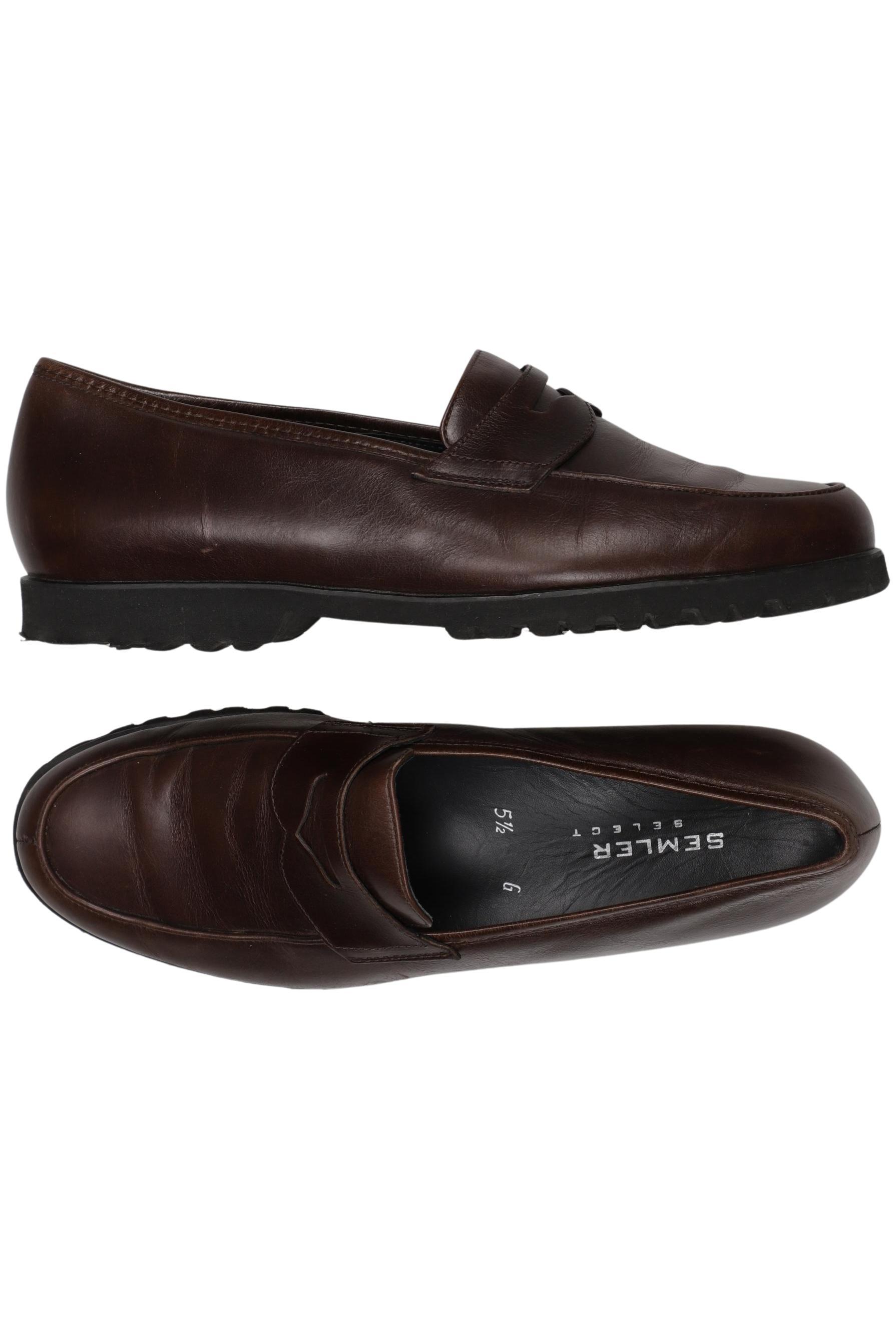 

Semler Damen Halbschuh, braun, Gr. 5.5