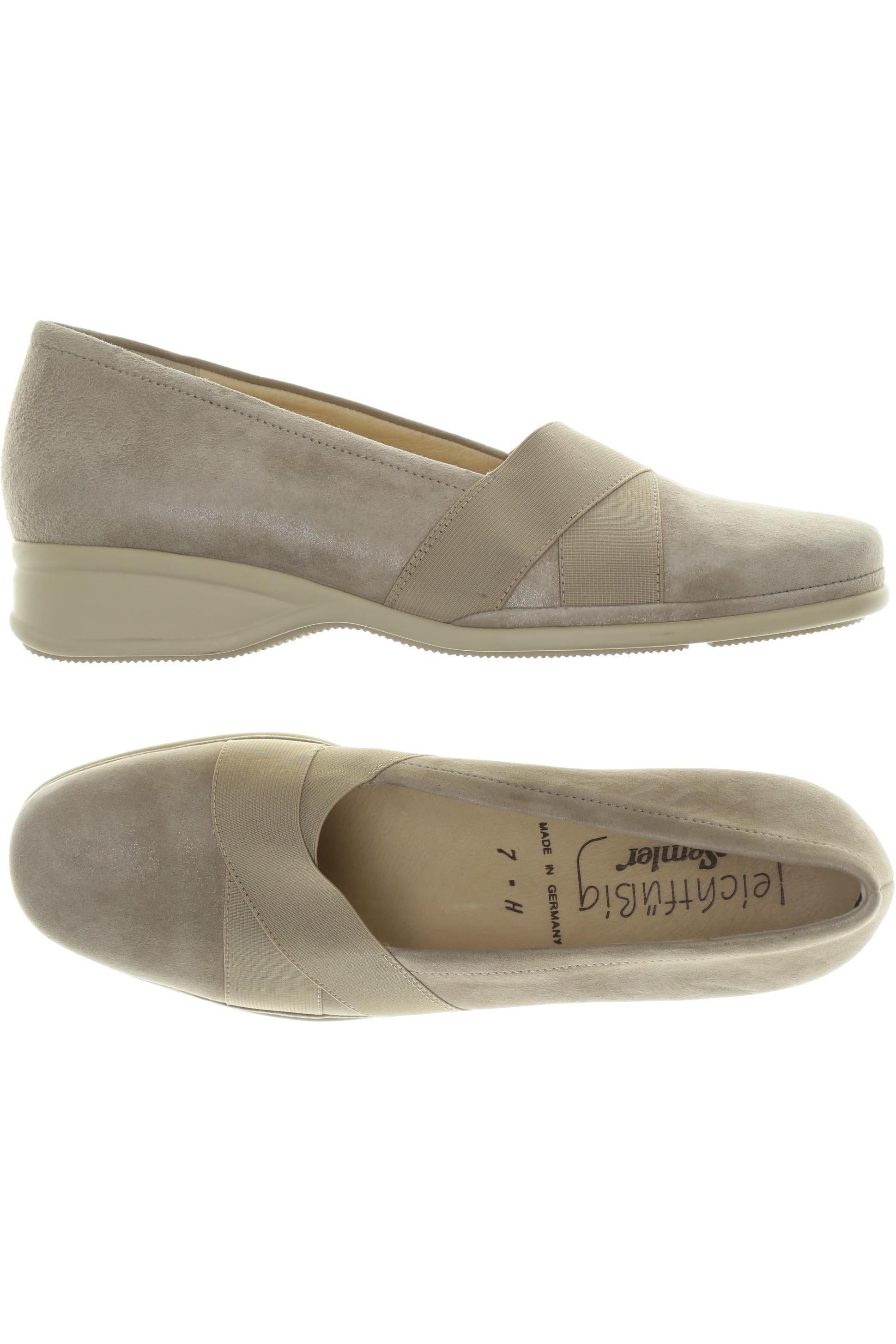 

Semler Damen Halbschuh, beige, Gr. 7