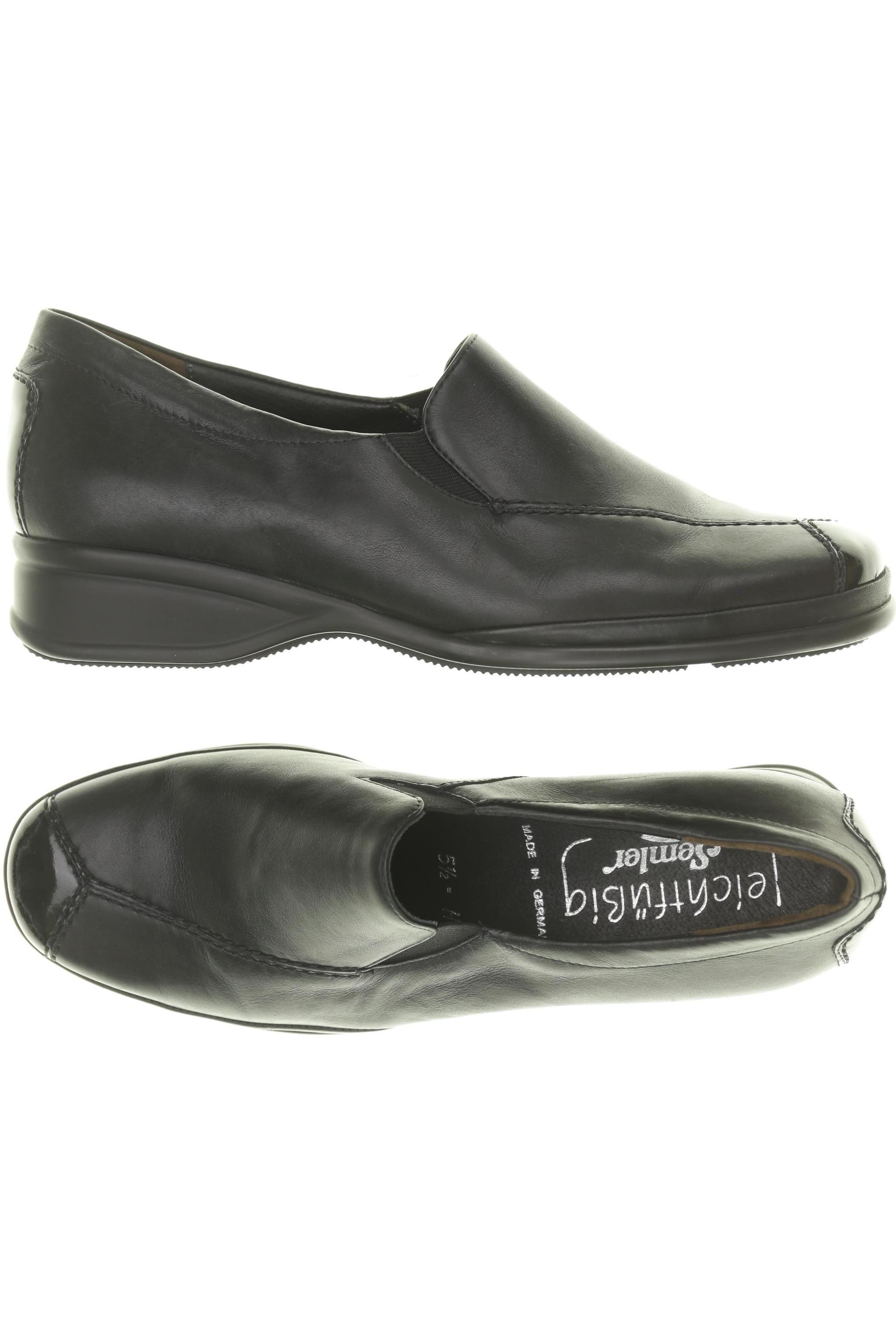 

Semler Damen Halbschuh, schwarz, Gr. 5.5