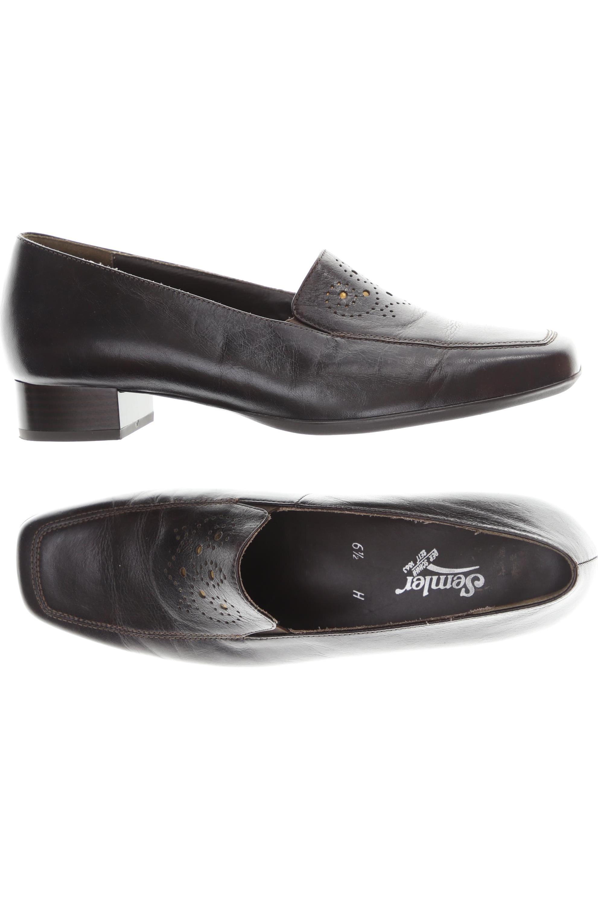 

Semler Damen Halbschuh, braun, Gr. 6.5