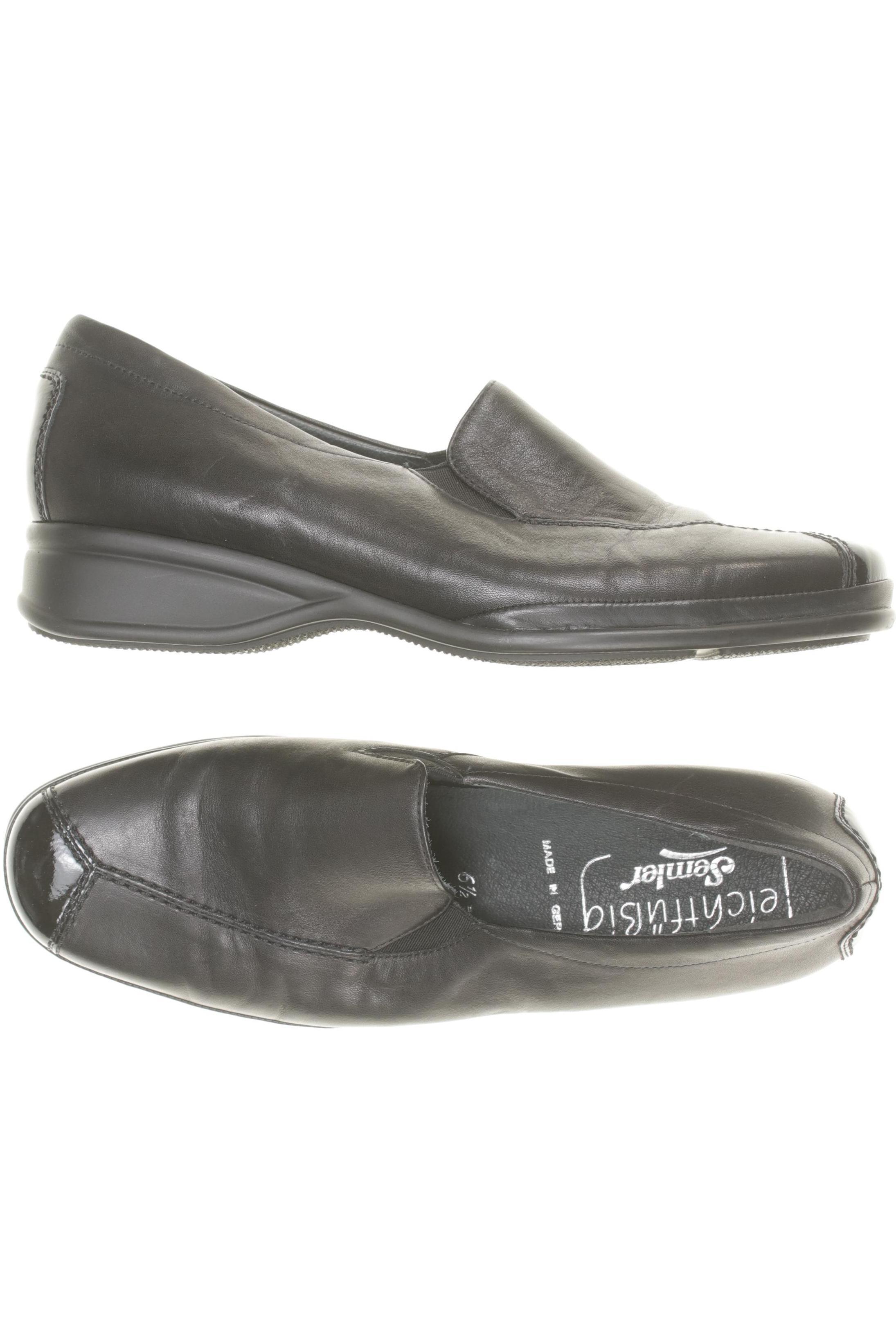 

Semler Damen Halbschuh, schwarz, Gr. 6.5