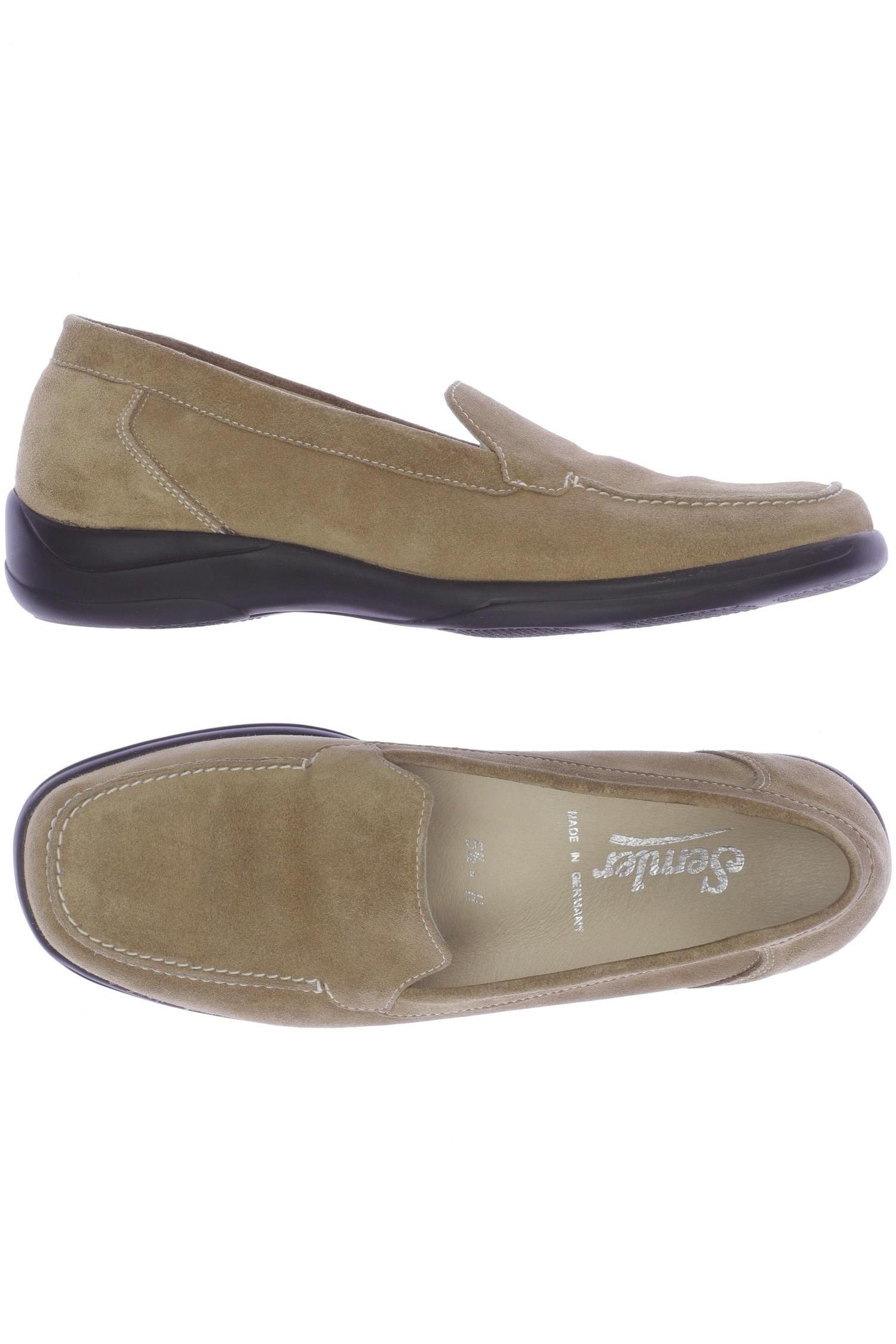 

Semler Damen Halbschuh, beige, Gr. 5.5