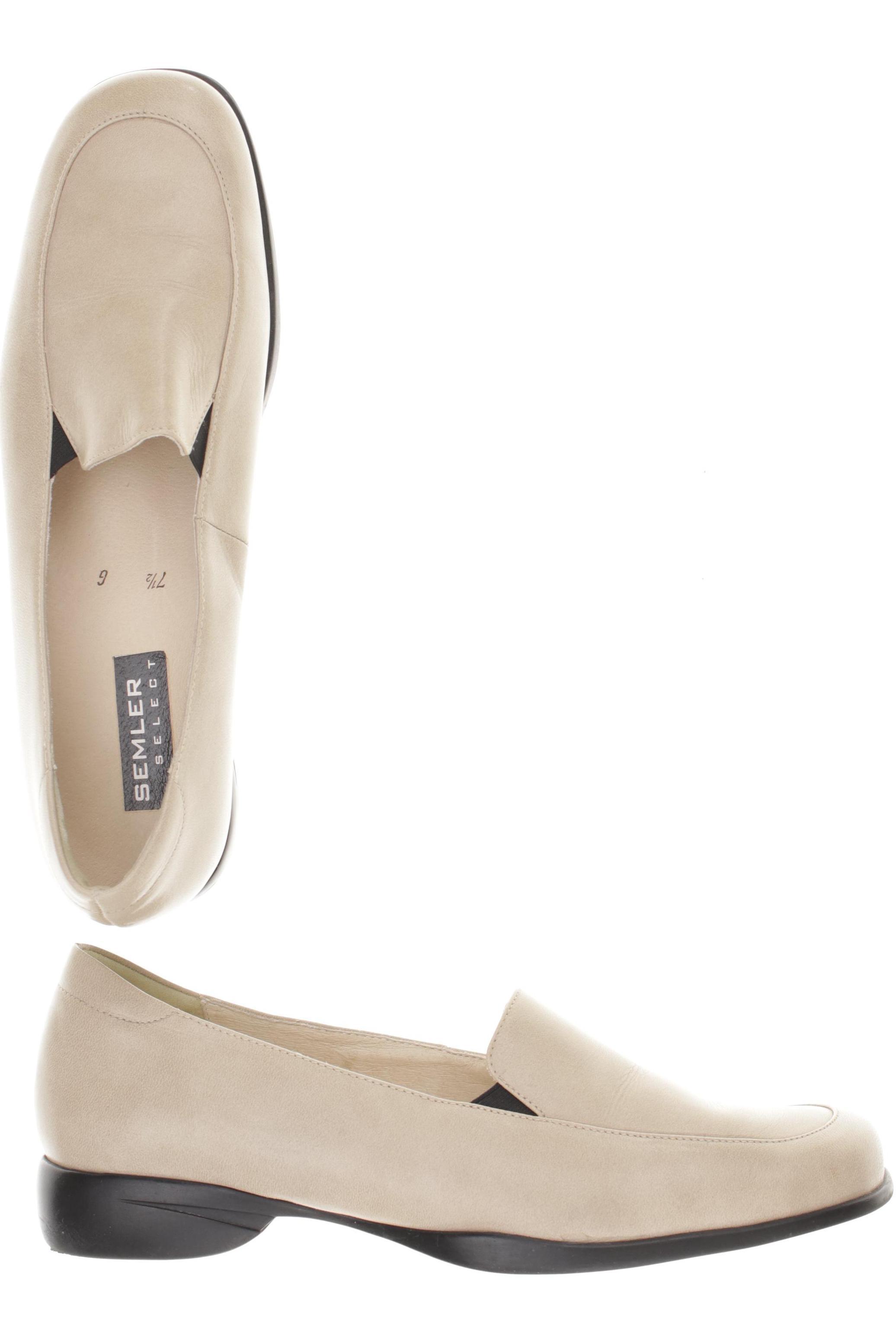 

Semler Damen Halbschuh, beige, Gr. 7.5