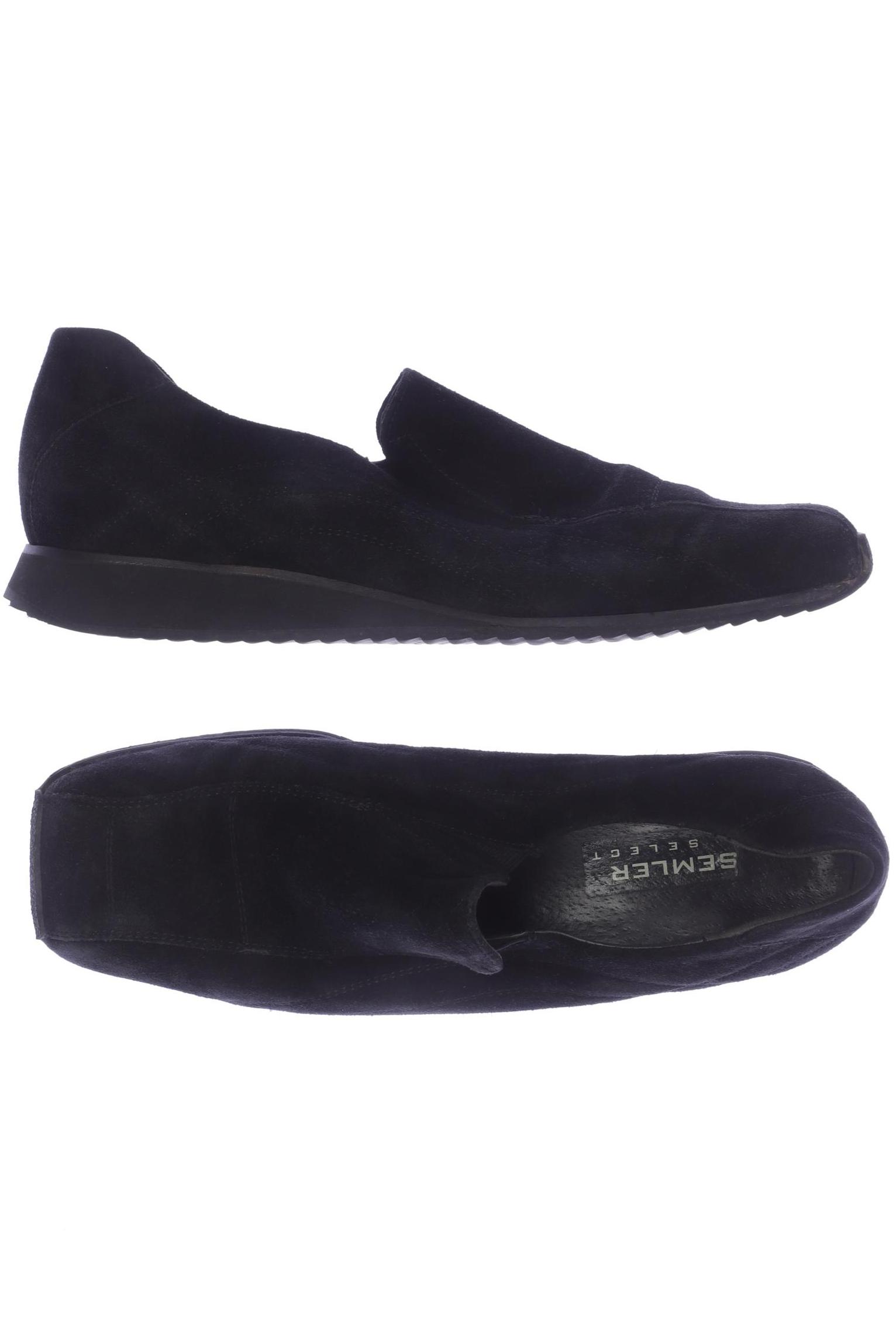 

Semler Damen Halbschuh, schwarz, Gr. 7