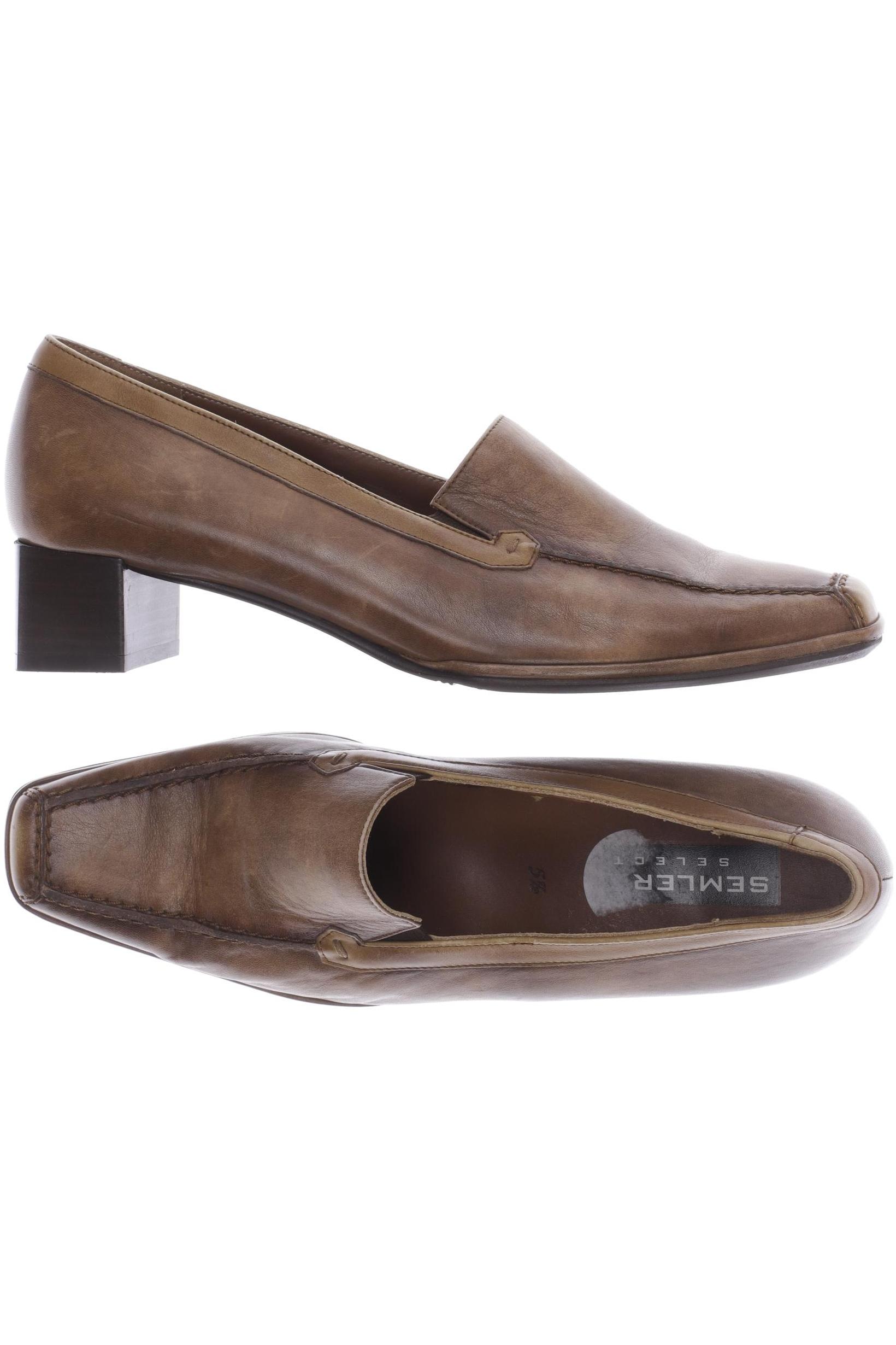 

Semler Damen Halbschuh, braun, Gr. 5.5