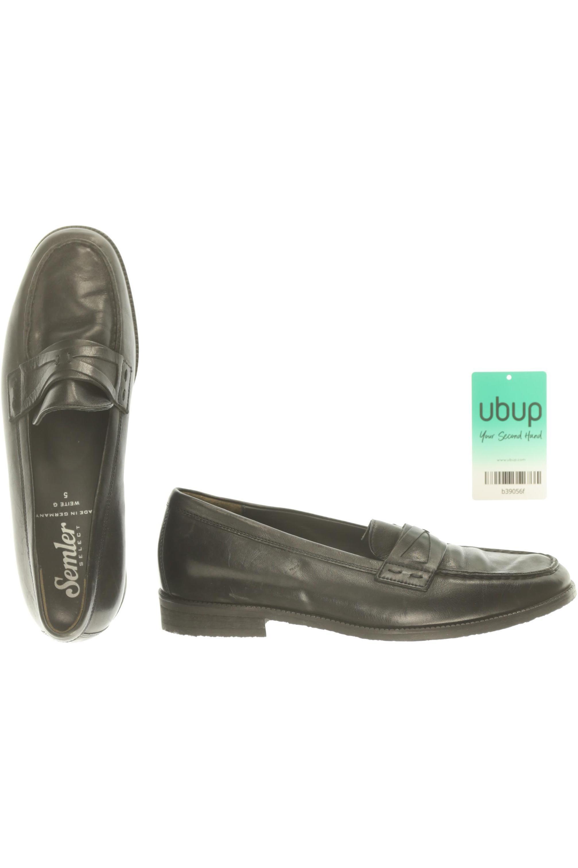 

Semler Damen Halbschuh, schwarz, Gr. 5