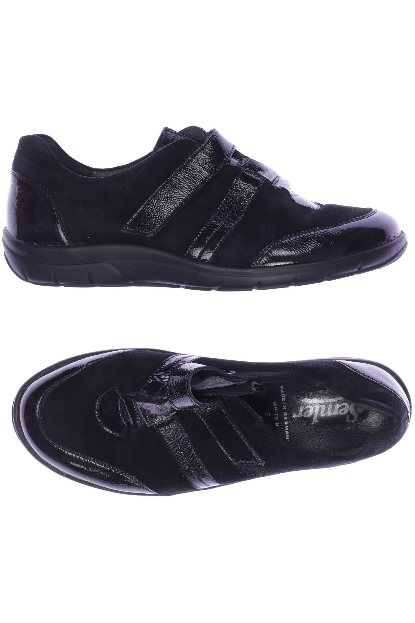 

Semler Damen Halbschuh, schwarz, Gr. 5