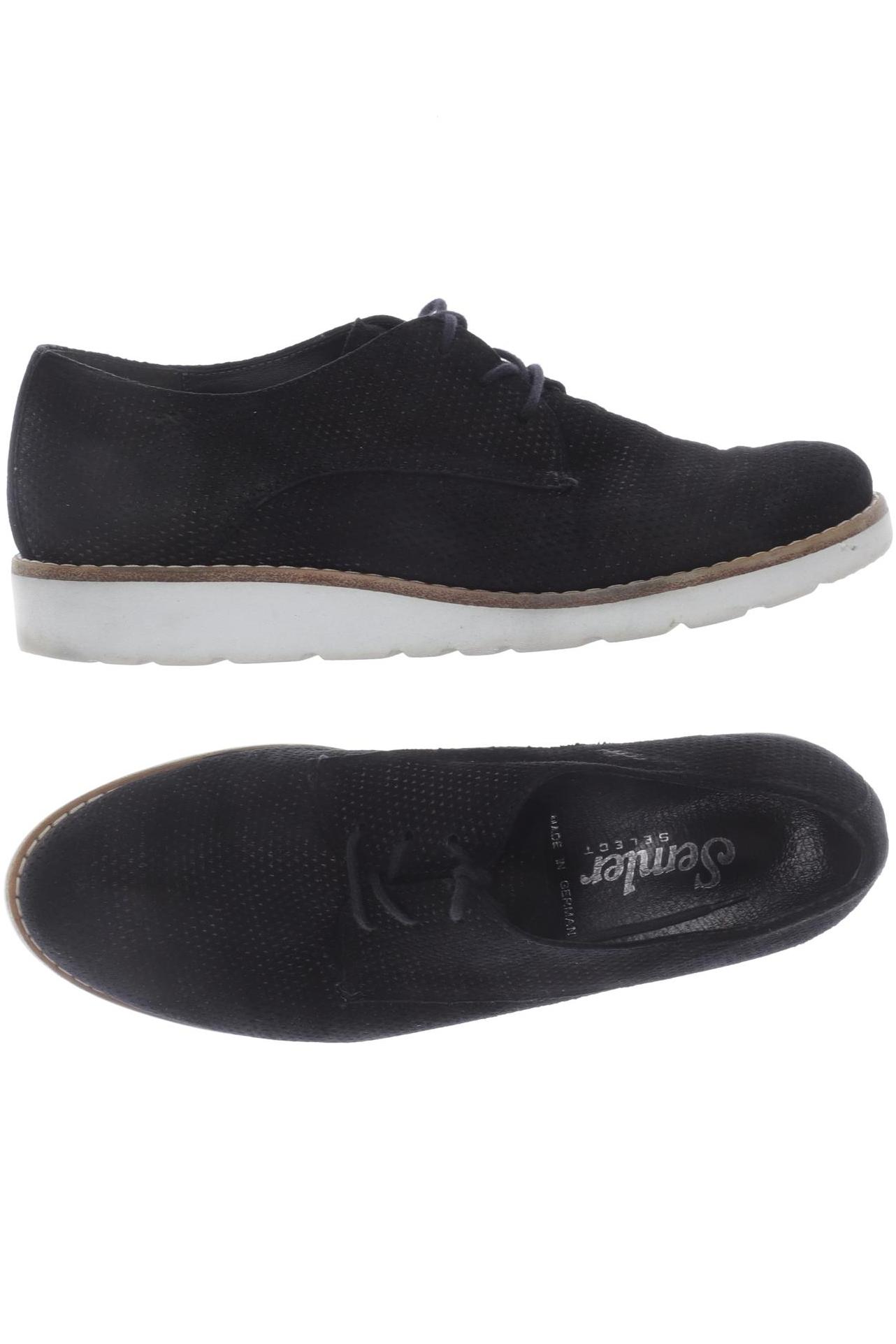 

Semler Damen Halbschuh, schwarz, Gr. 4.5
