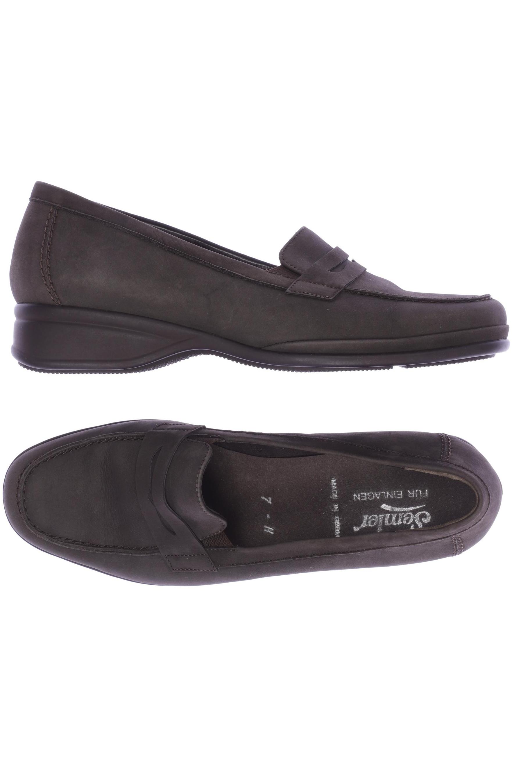 

Semler Damen Halbschuh, braun, Gr. 7