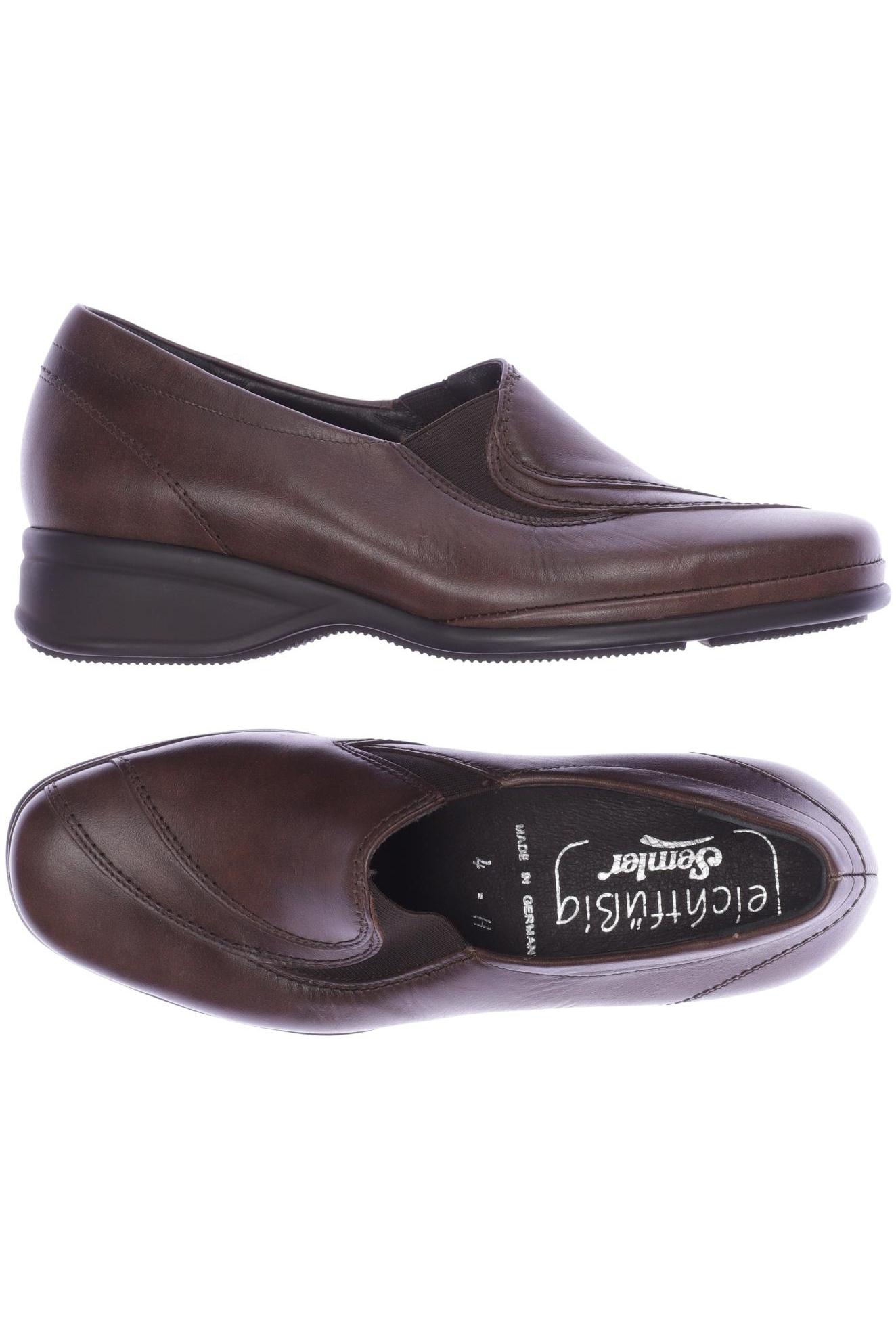 

Semler Damen Halbschuh, braun, Gr. 4
