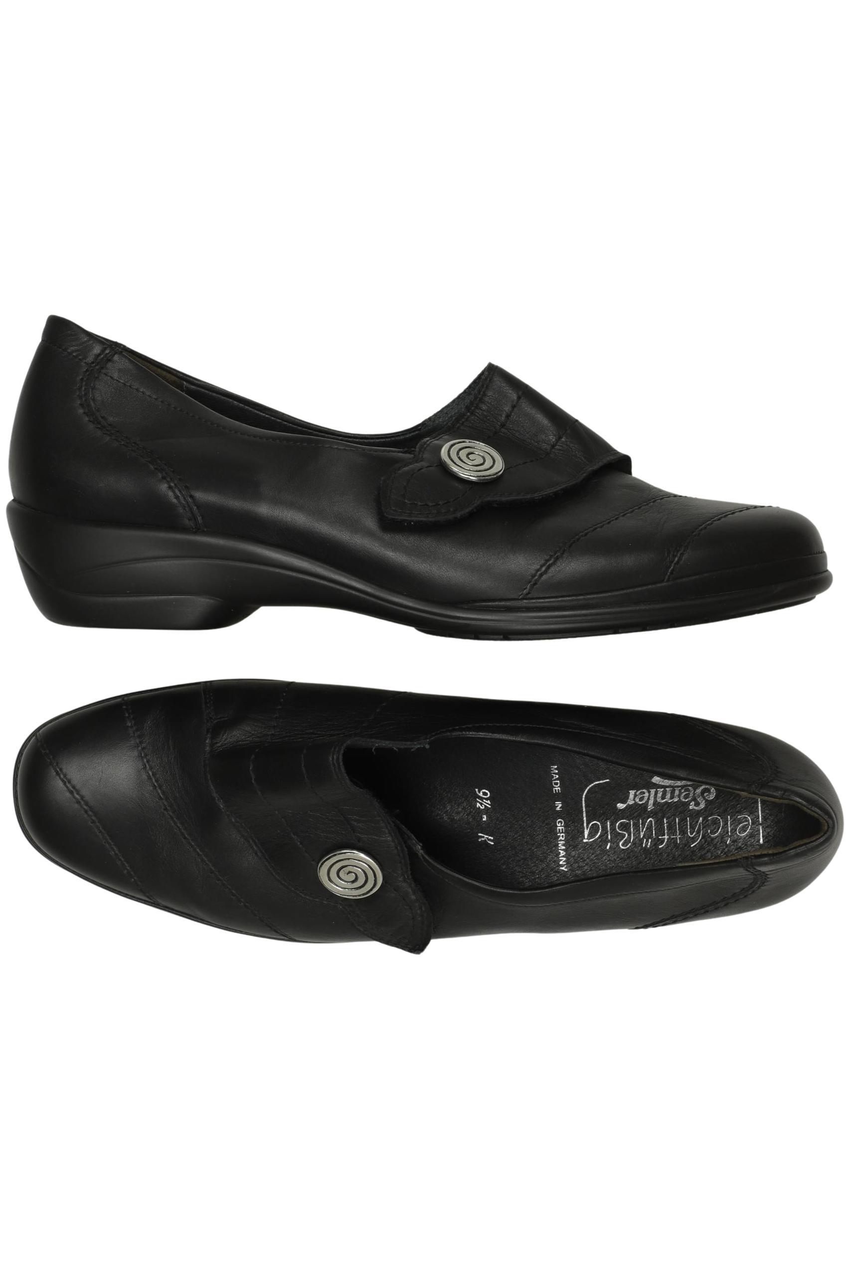 

Semler Damen Halbschuh, schwarz, Gr. 9.5