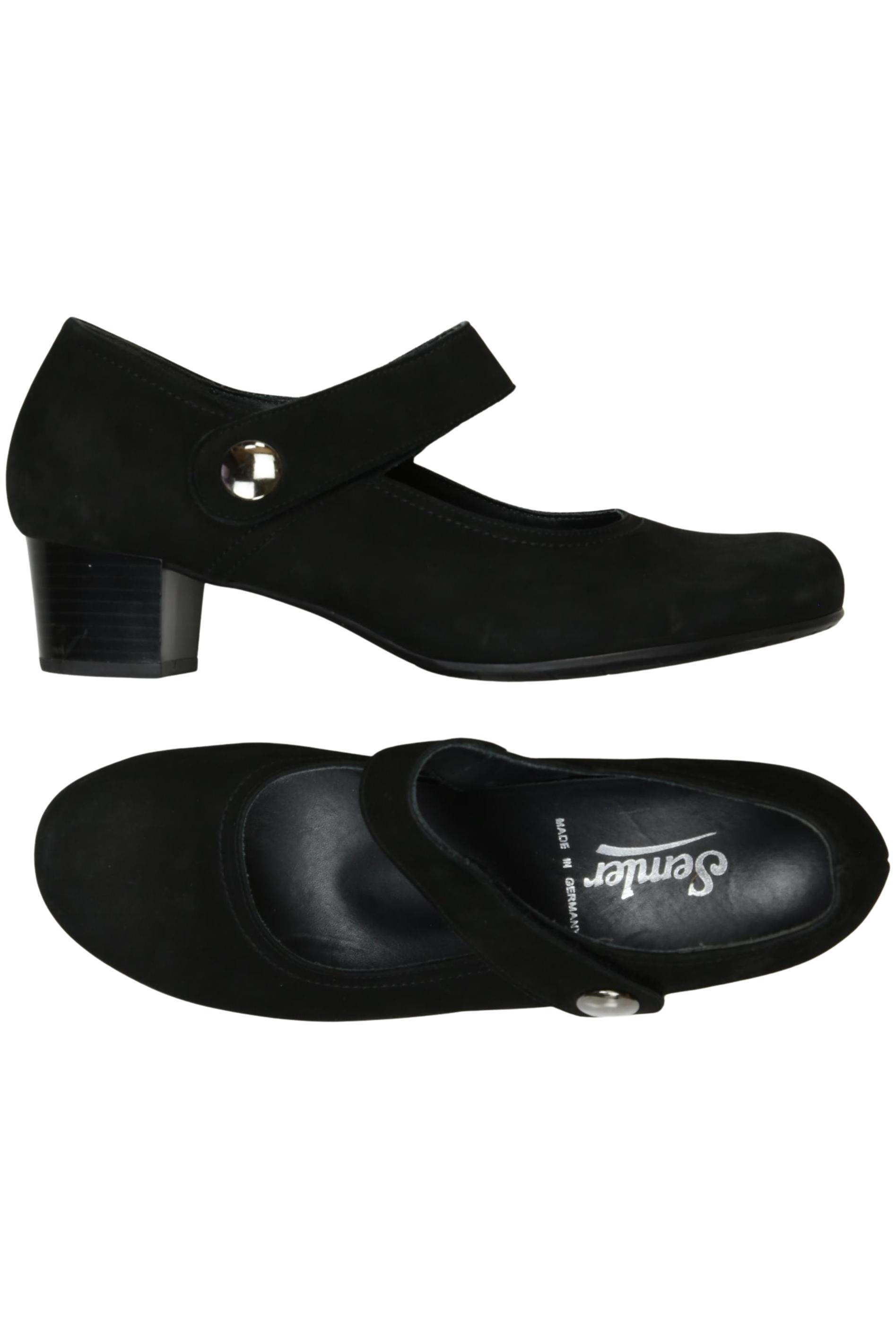

Semler Damen Halbschuh, schwarz, Gr. 7