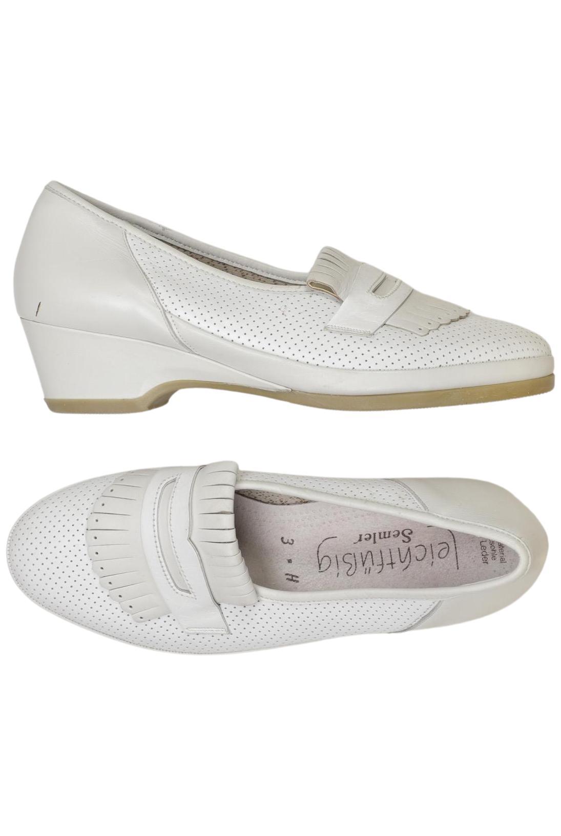 

Semler Damen Halbschuh, weiß, Gr. 3