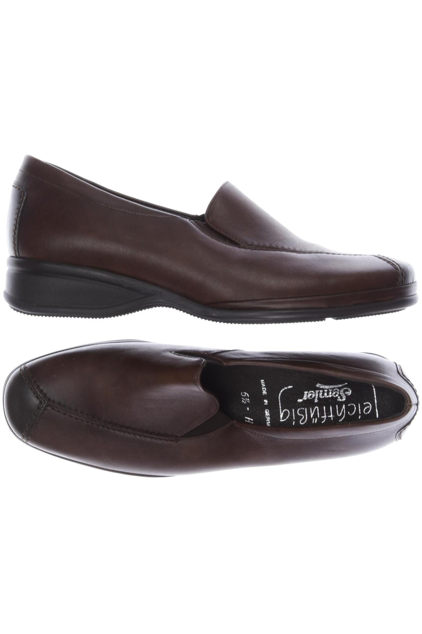 

Semler Damen Halbschuh, braun, Gr. 6.5