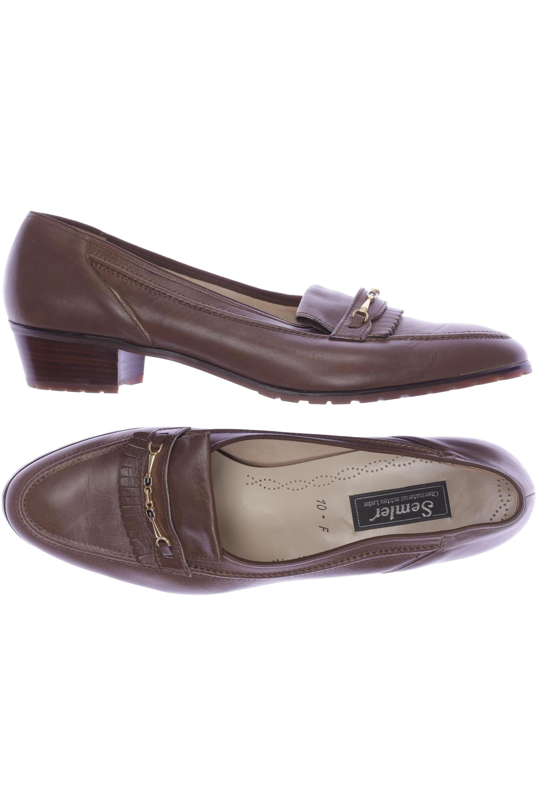 

Semler Damen Halbschuh, braun, Gr. 10