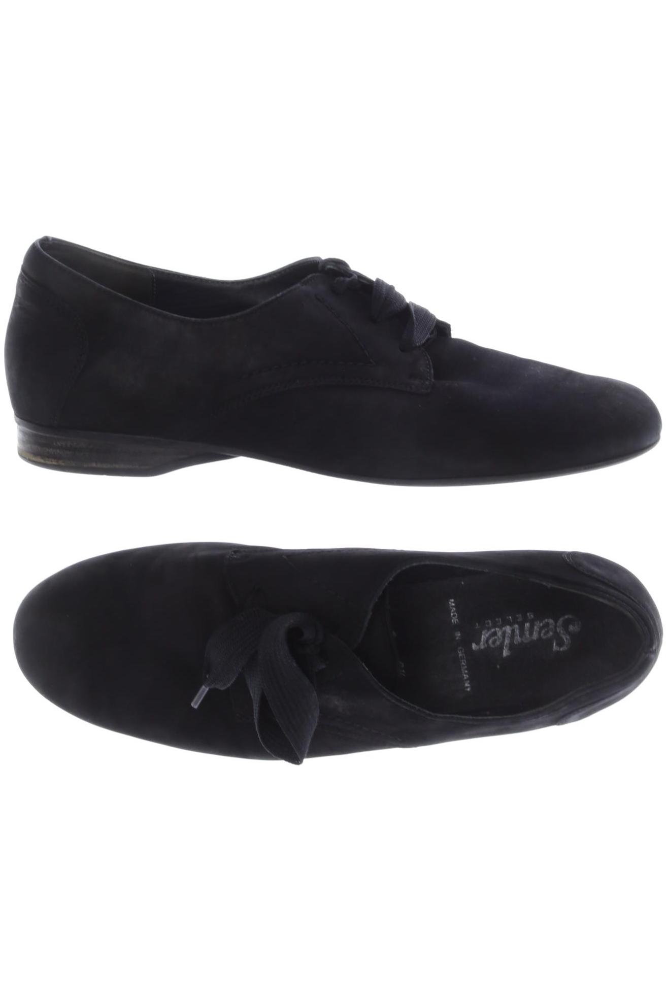 

Semler Damen Halbschuh, schwarz, Gr. 6