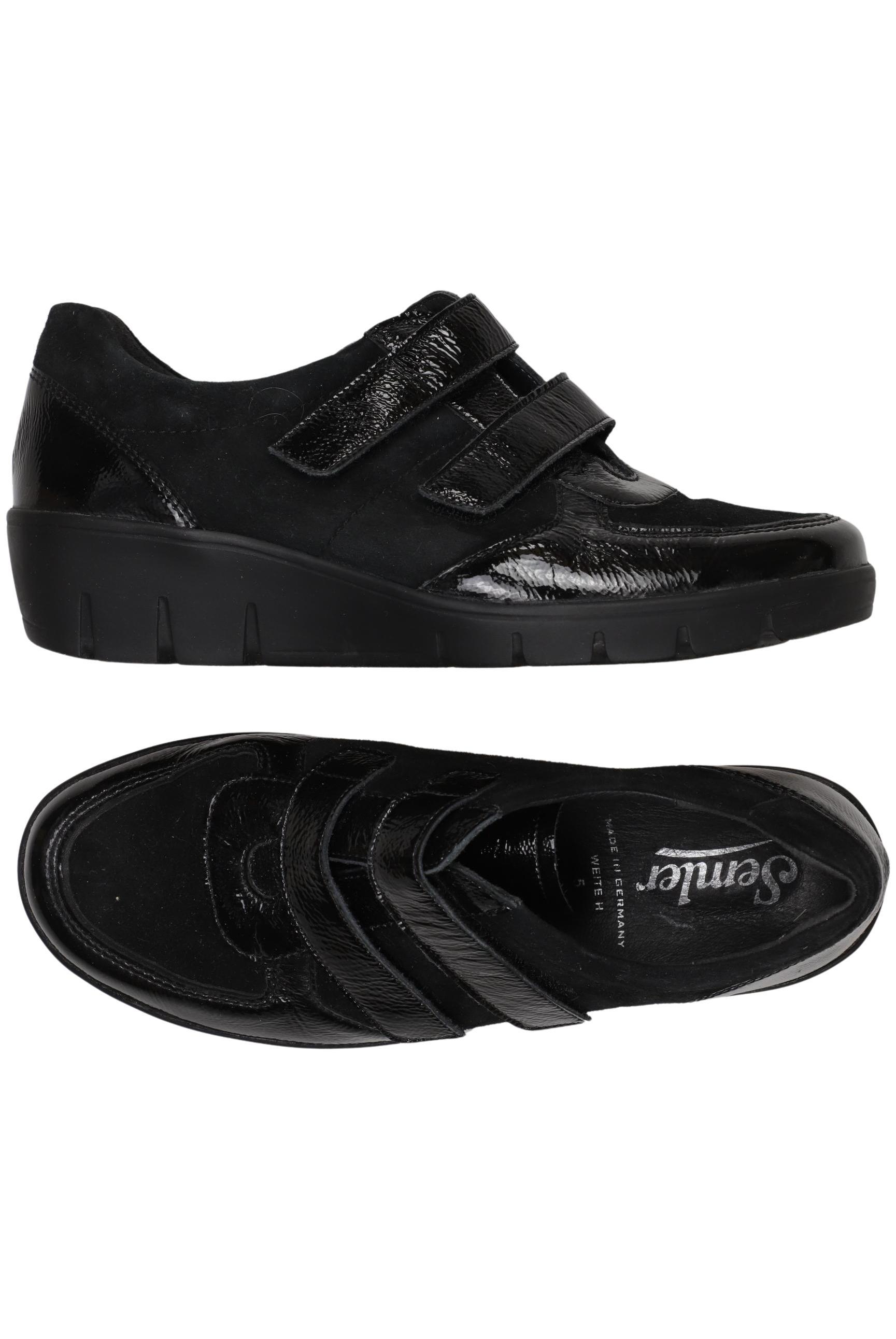 

Semler Damen Halbschuh, schwarz, Gr. 5