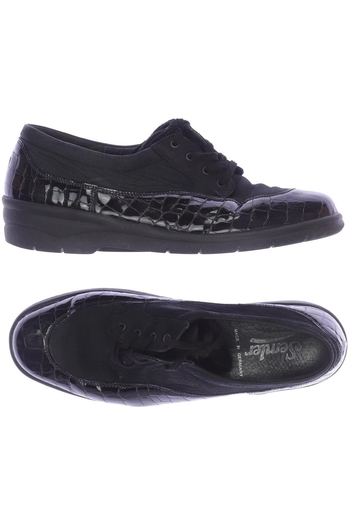 

Semler Damen Halbschuh, schwarz, Gr. 7