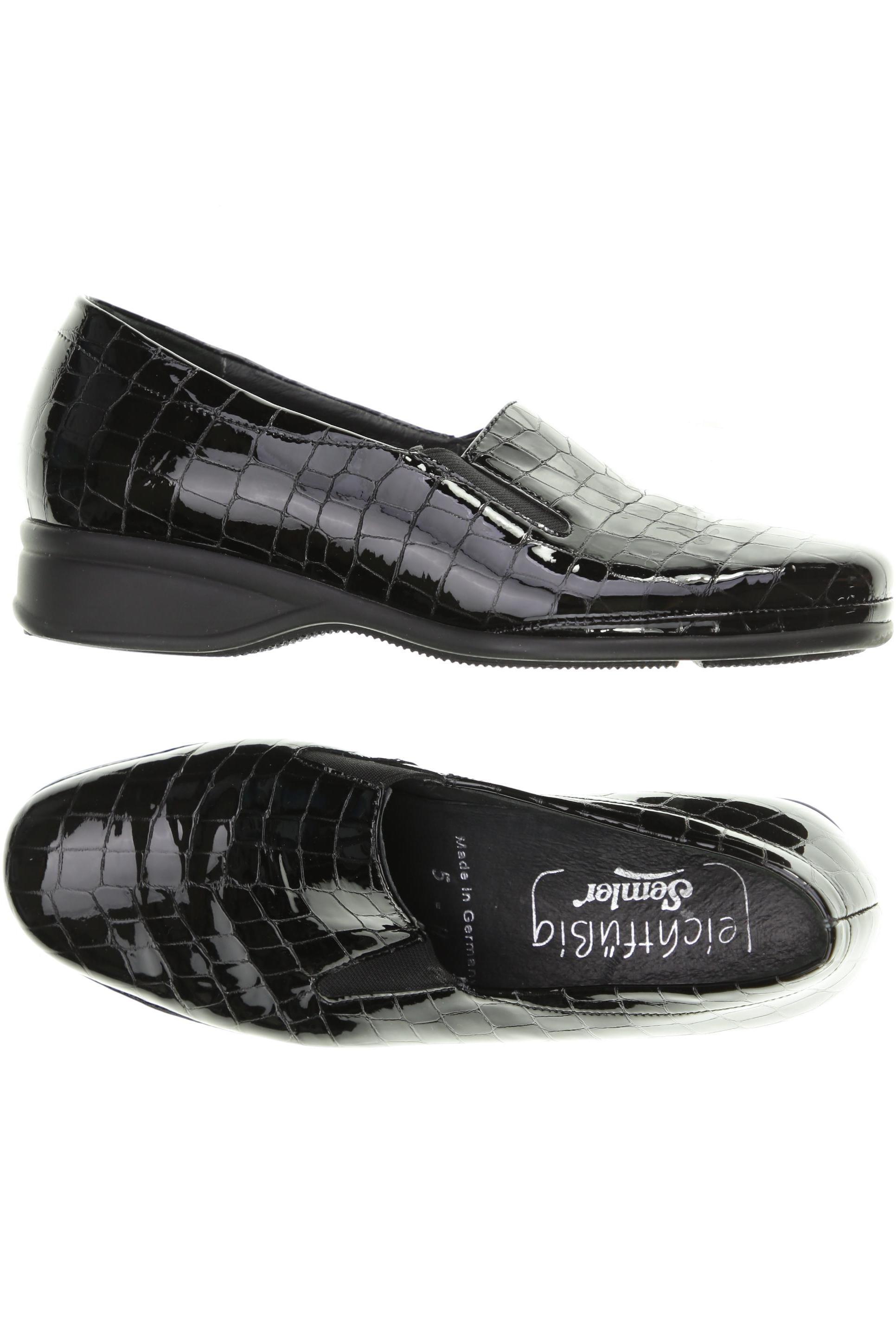

Semler Damen Halbschuh, schwarz, Gr. 5