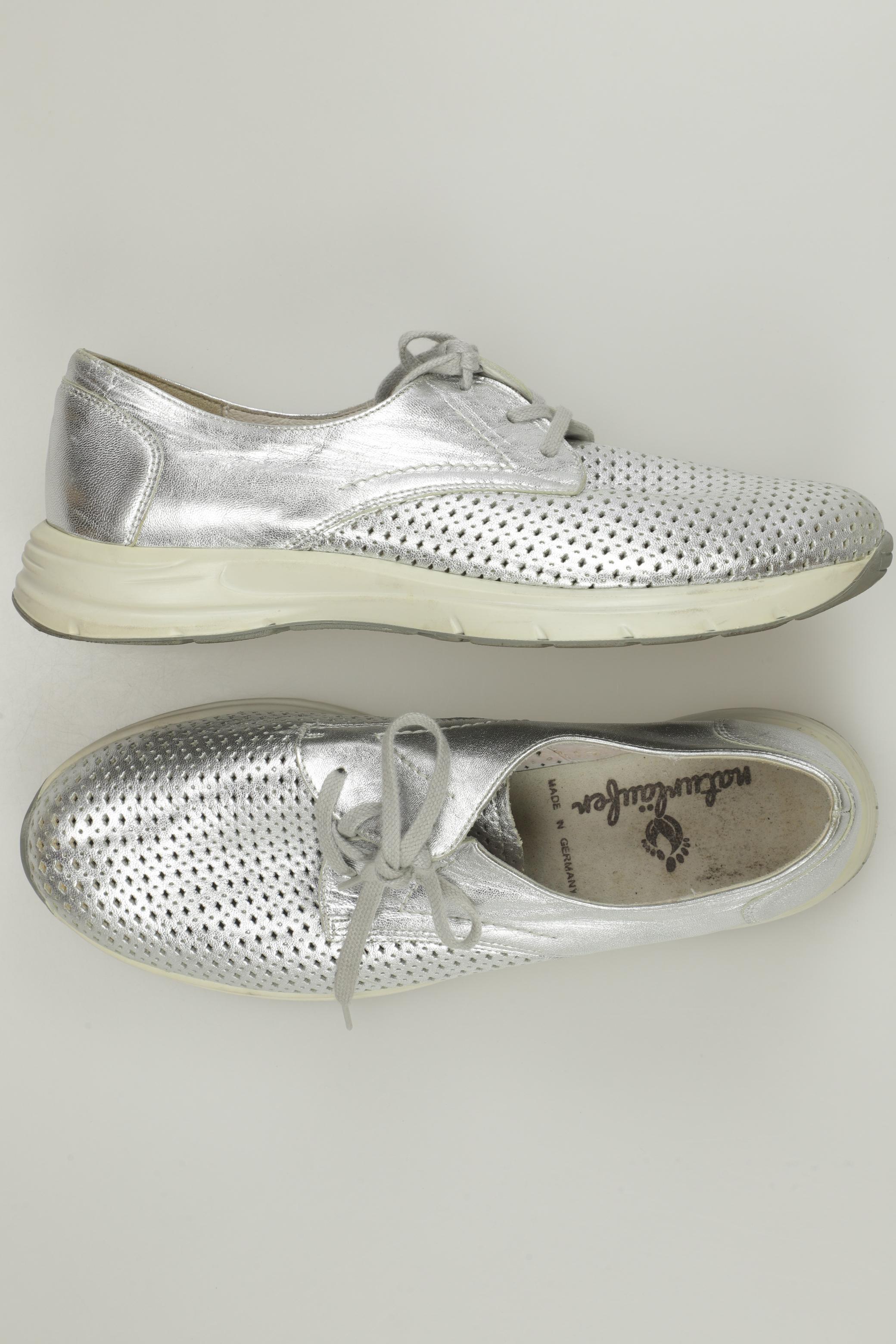 

Semler Damen Halbschuh, silber, Gr. 6.5