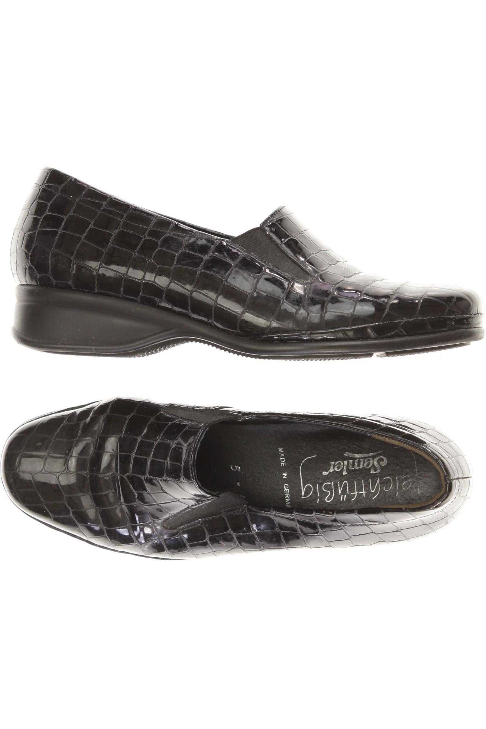 

Semler Damen Halbschuh, schwarz, Gr. 5